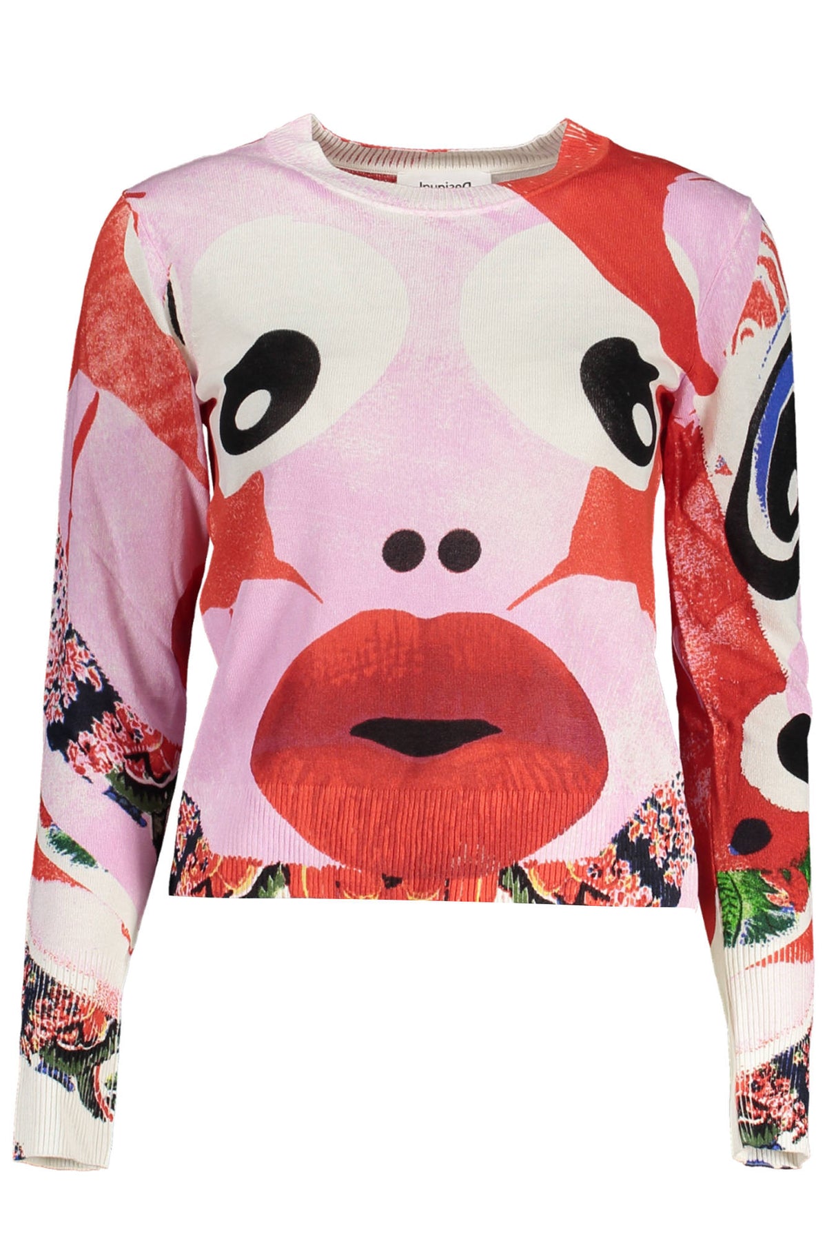 DESIGUAL PINK WOMEN'S SHIRT-0