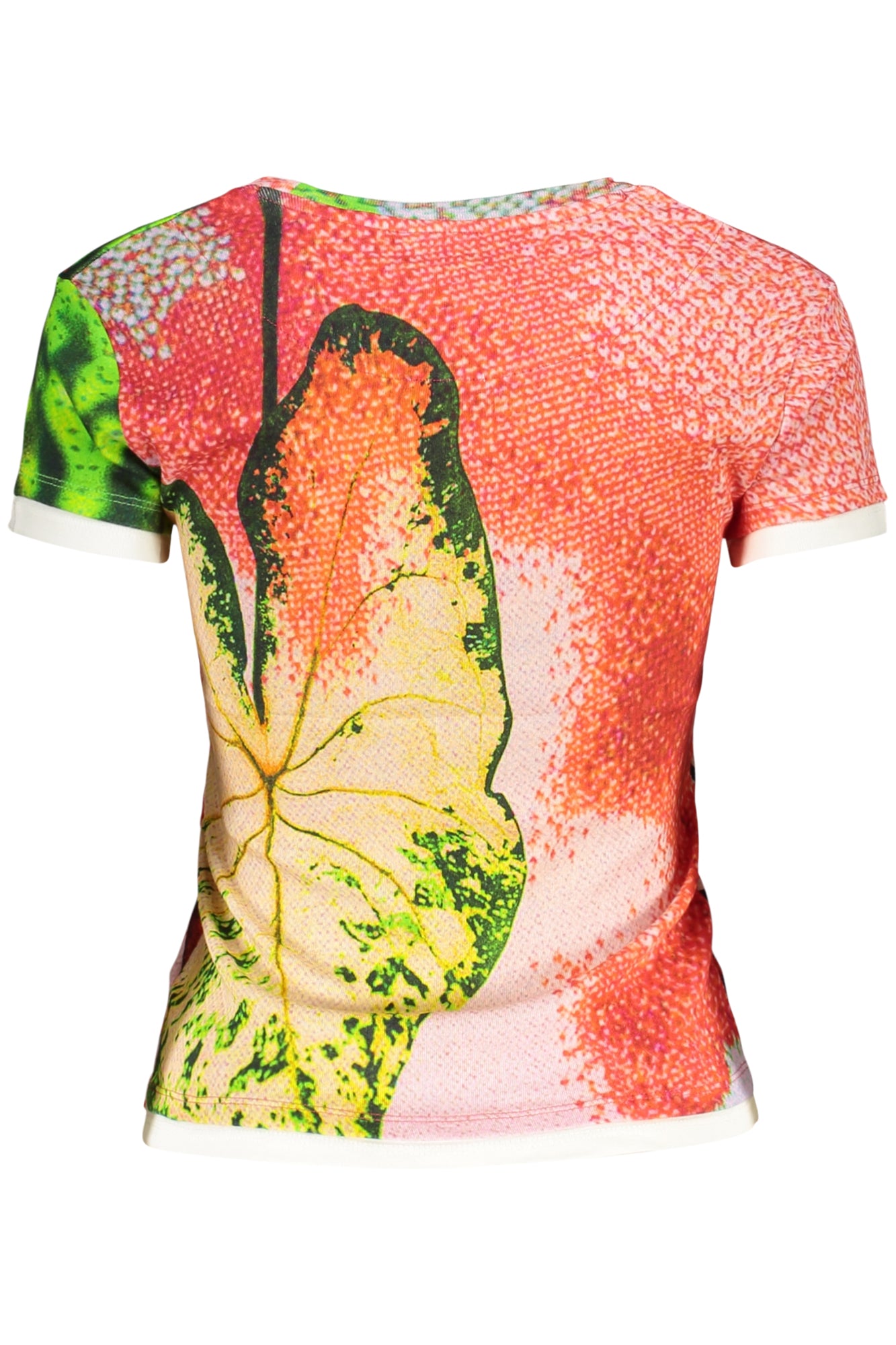DESIGUAL WOMEN'S SHORT-SLEEVED T-SHIRT, RED-1