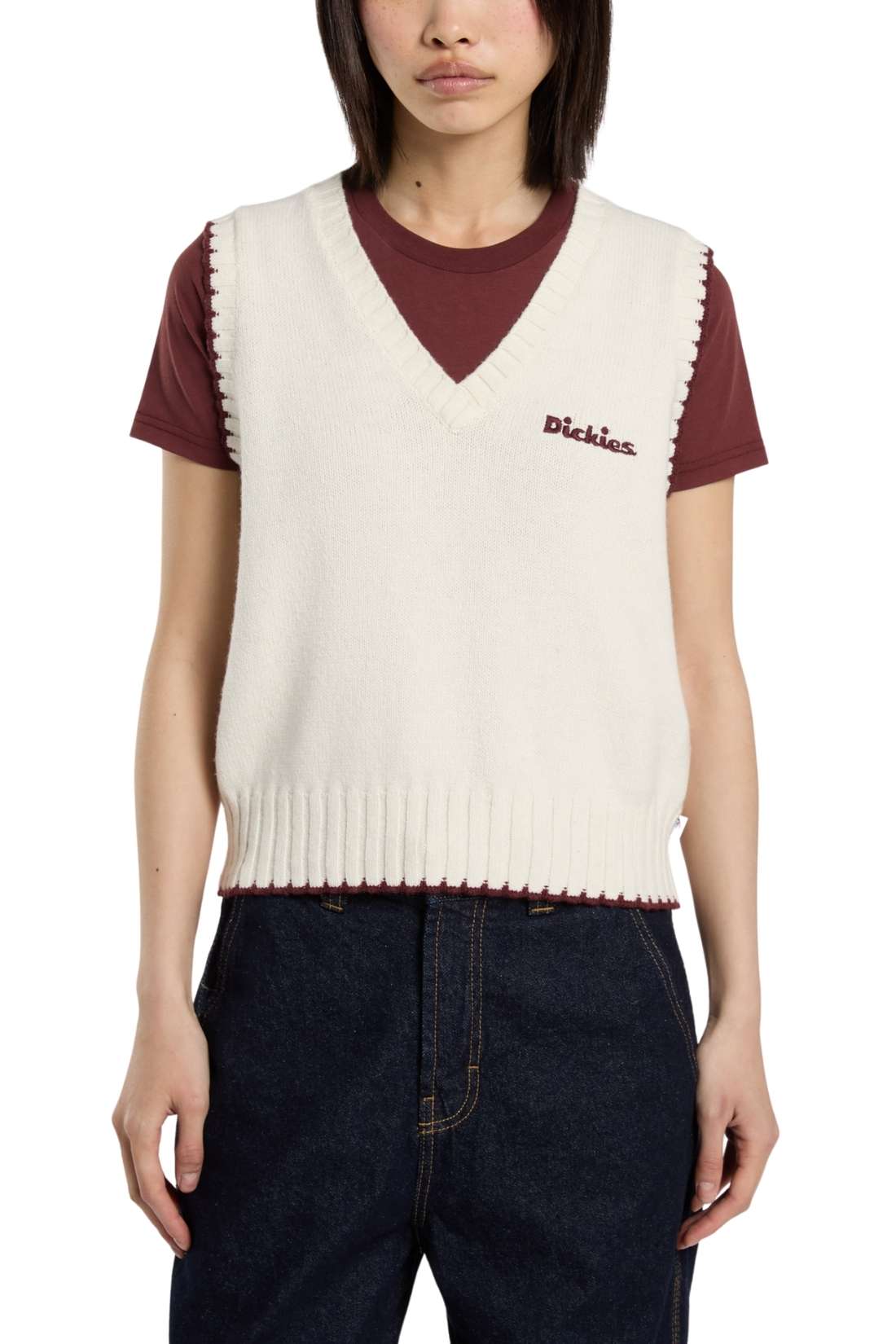 DICKIES - Women's Slayden sleeveless sweater-0