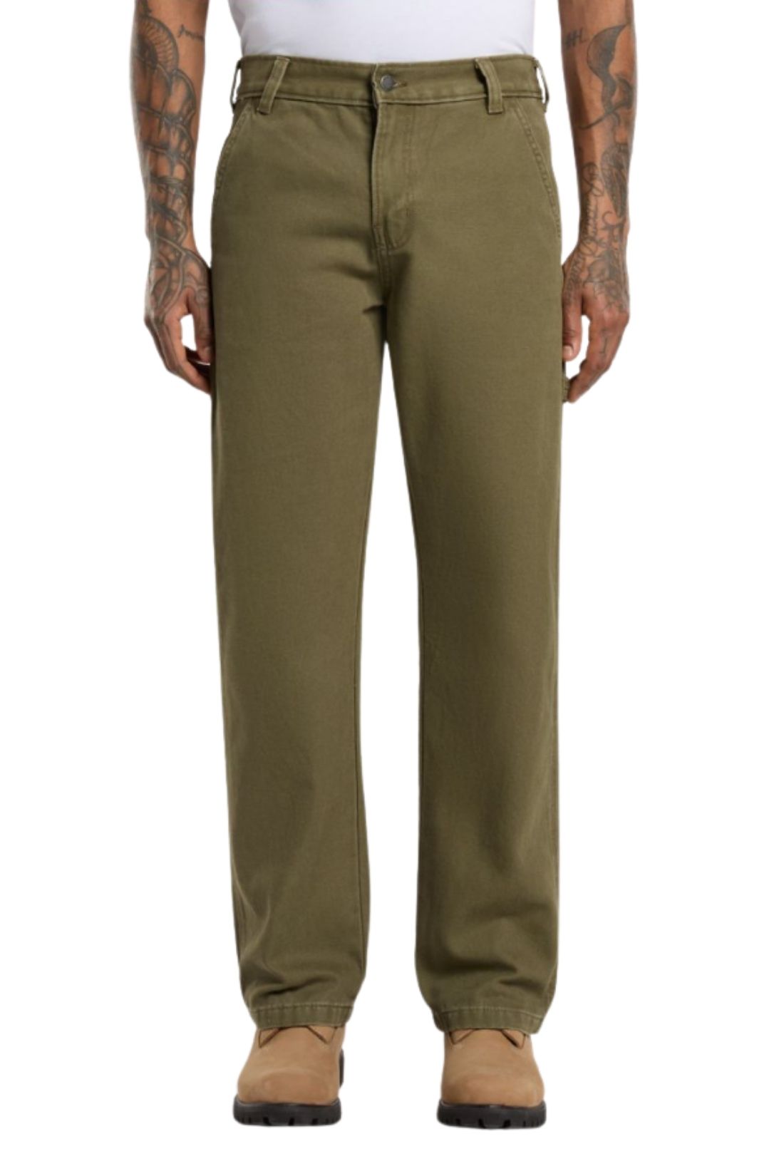 DICKIES - Men's canvas carpenter trousers-0