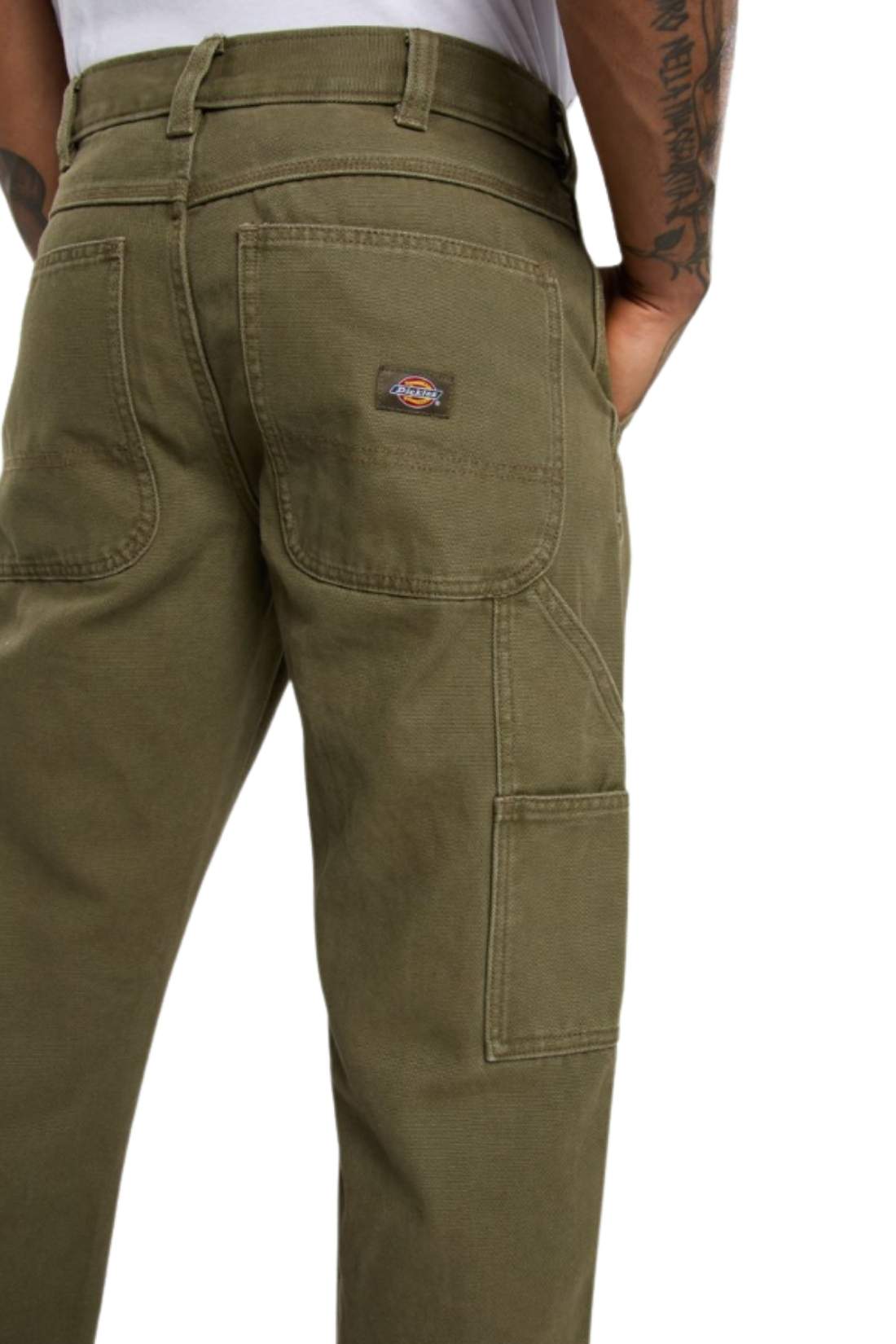 DICKIES - Men's canvas carpenter trousers-4