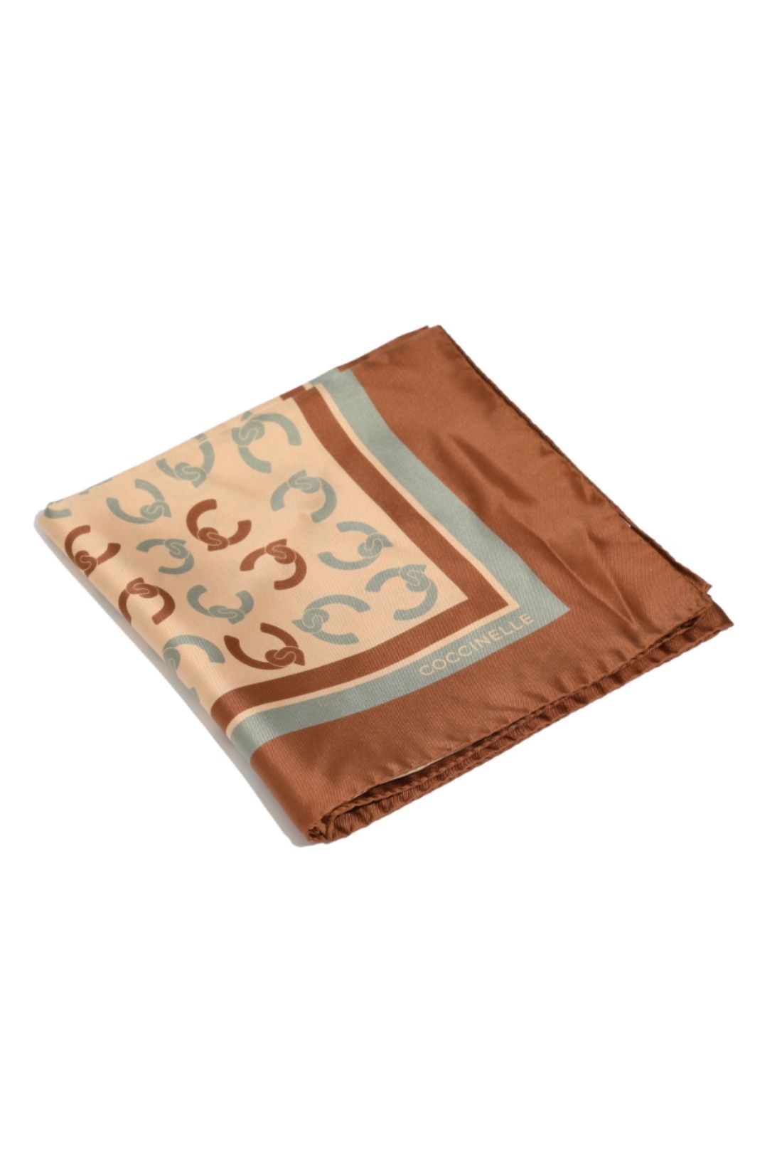 COCCINELLE - Women's silk C-Me All-Over foulard-0