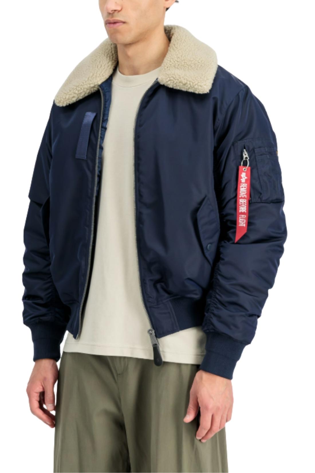 ALPHA INDUSTRIES - Men's B-15 MOD Reversible bomber jacket-0