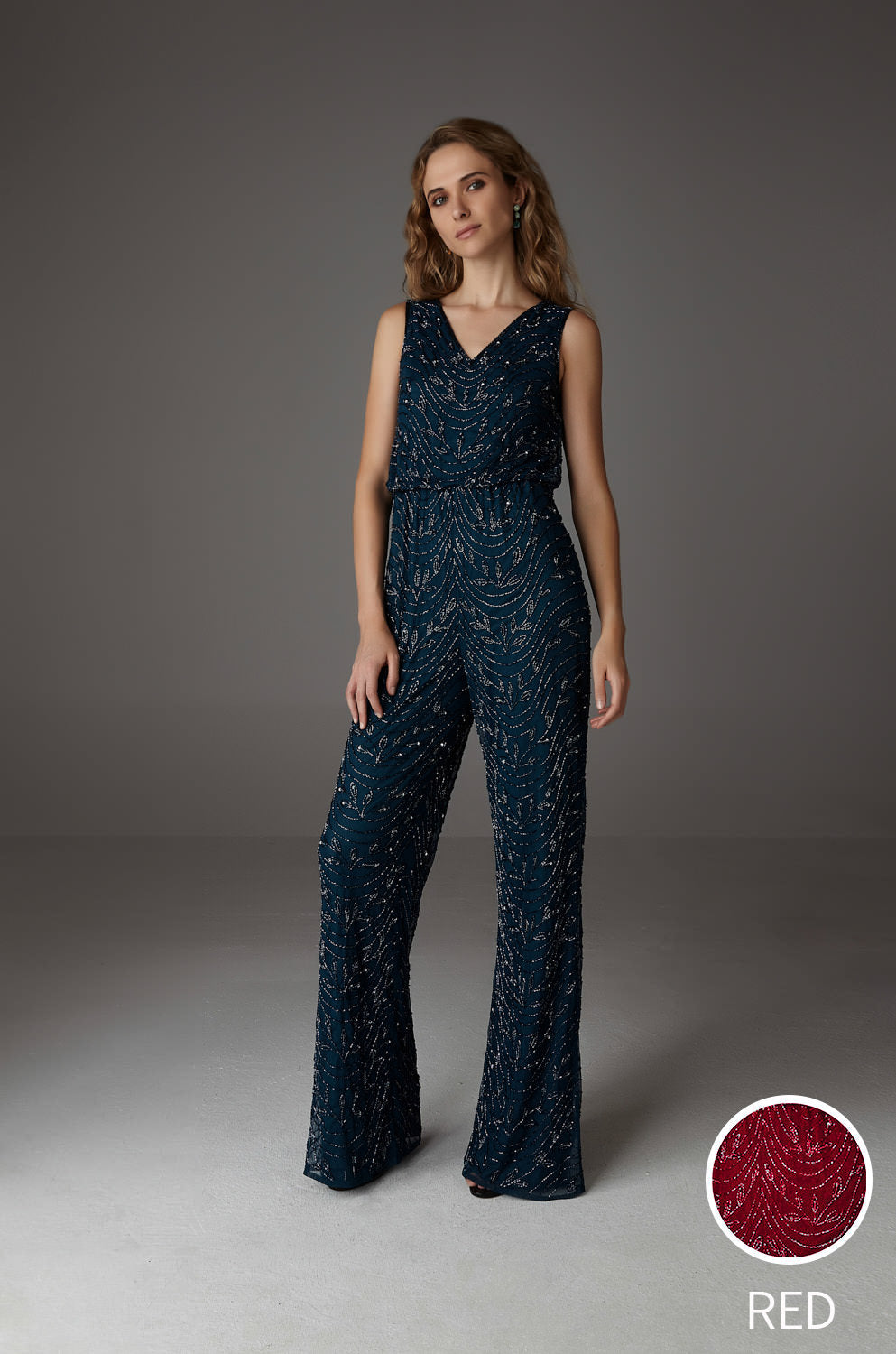 Ceylan Bcn jumpsuit til kvinder – elegant håndbroderi