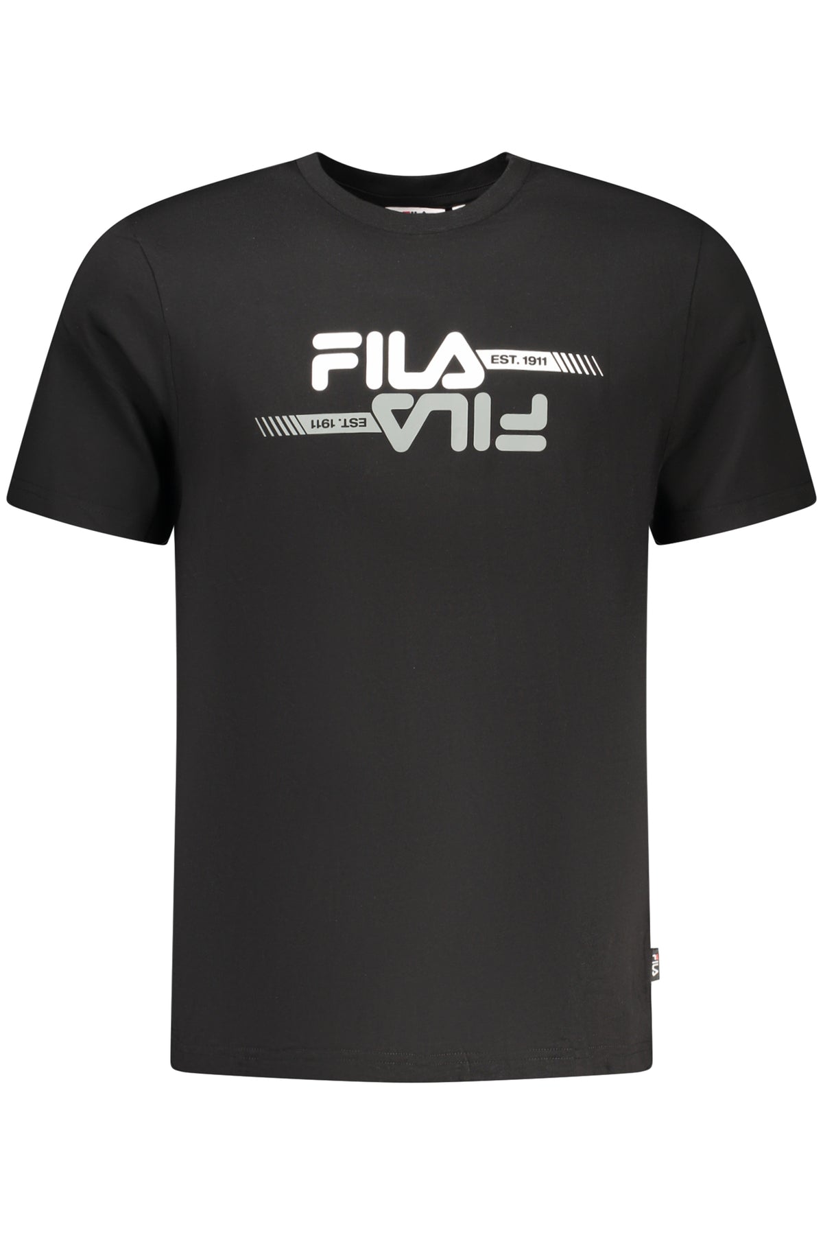 FILA MEN'S SHORT-SLEEVE T-SHIRT BLACK-0