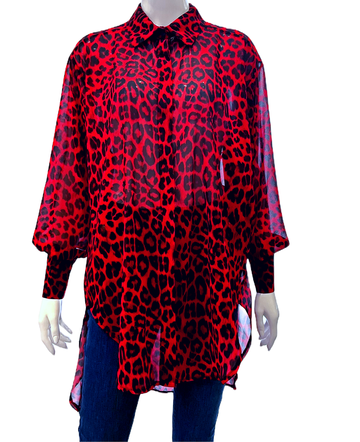 Women's Shirt Animal Print-0
