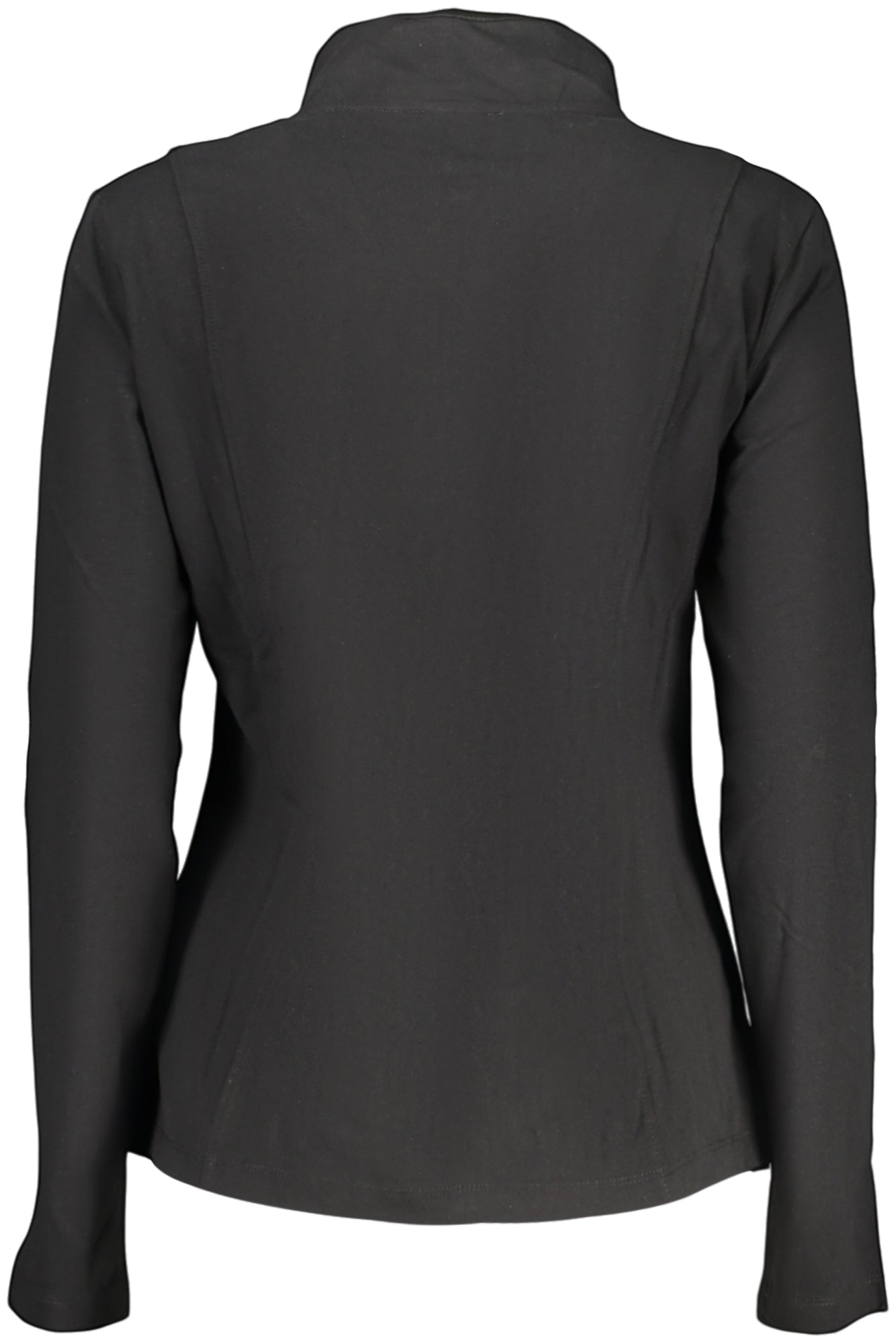 FREDDY WOMEN'S BLACK ZIP-UP SWEATSHIRT-1