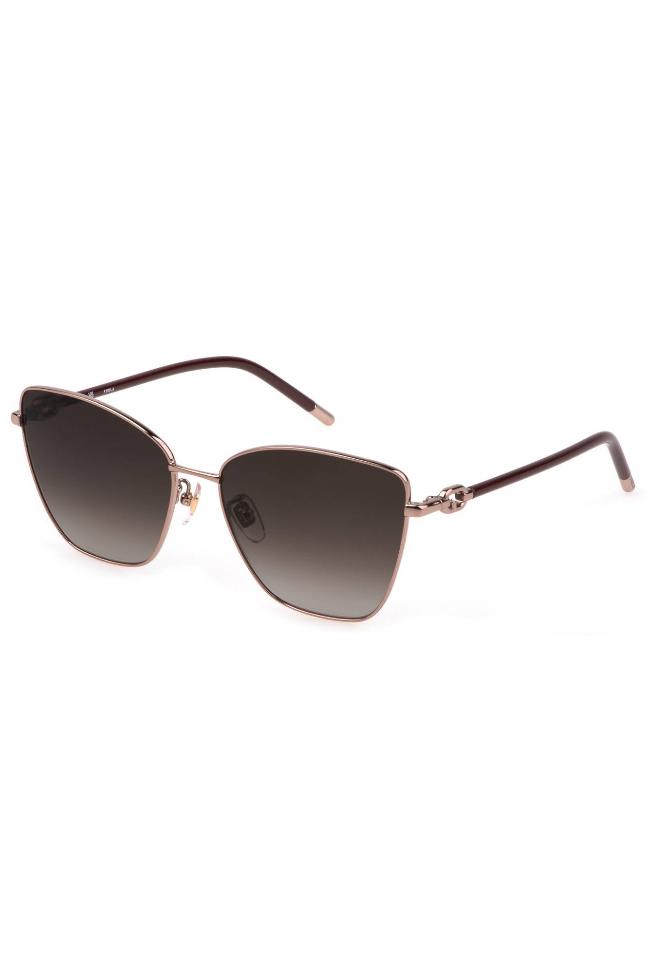 FURLA WOMAN SILVER SUNGLASSES-1