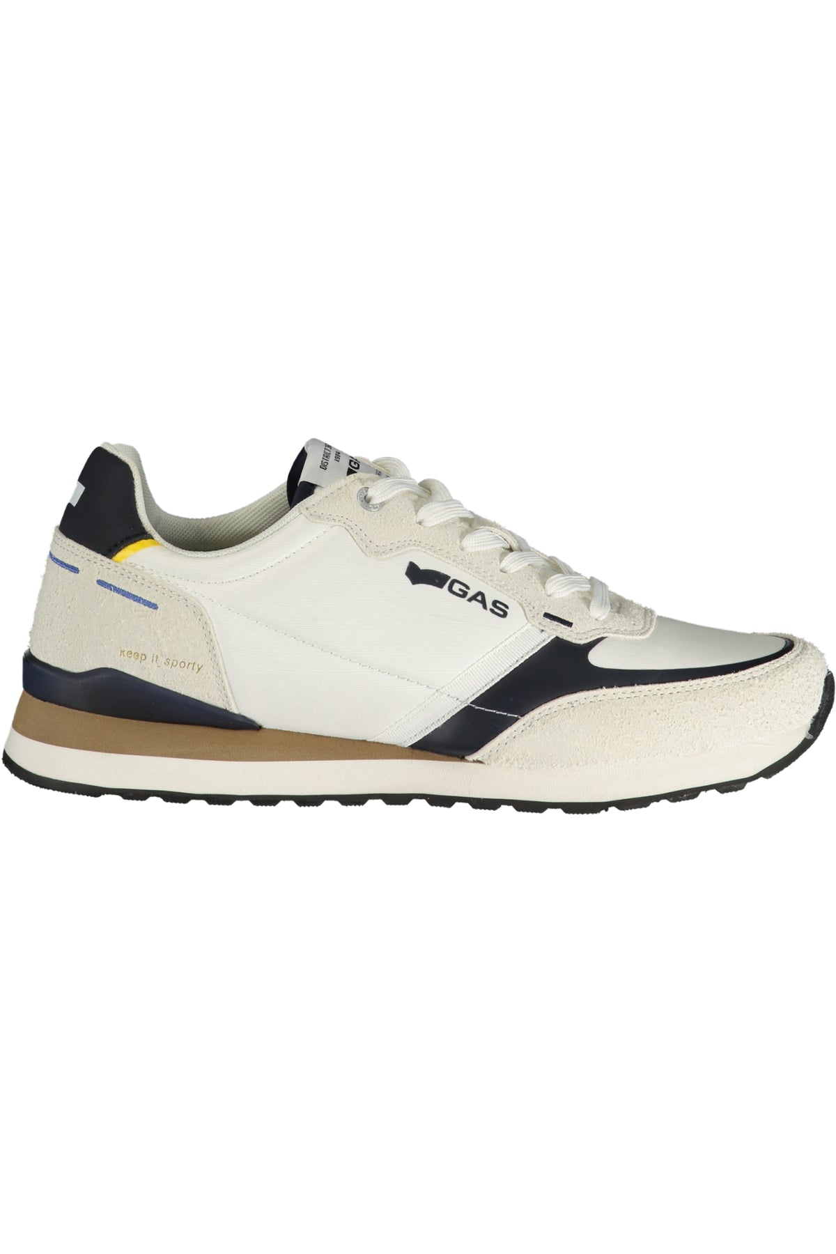 GAS MEN'S WHITE SPORTS FOOTWEAR-0