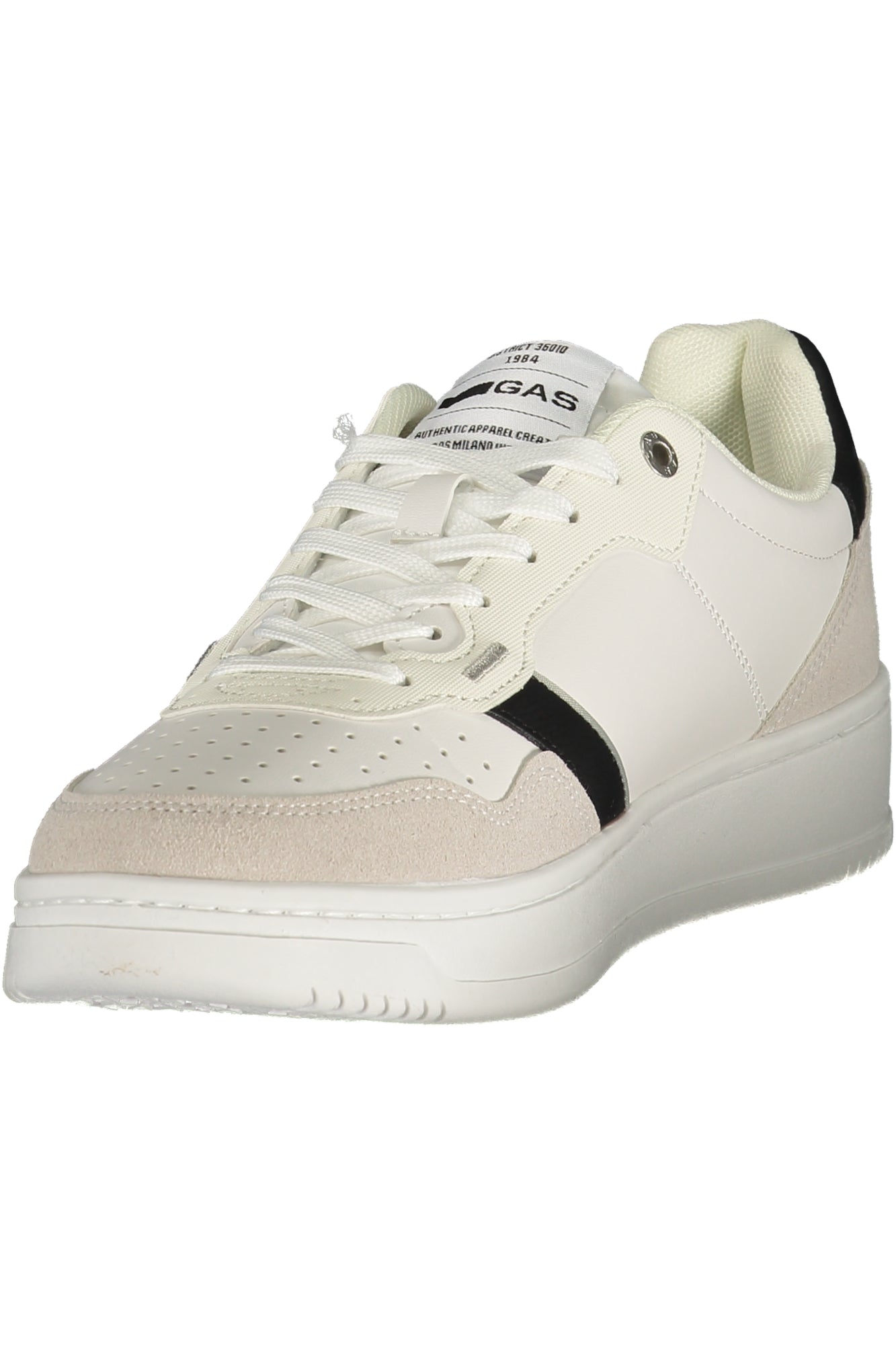 GAS MEN'S WHITE SPORTS FOOTWEAR-2