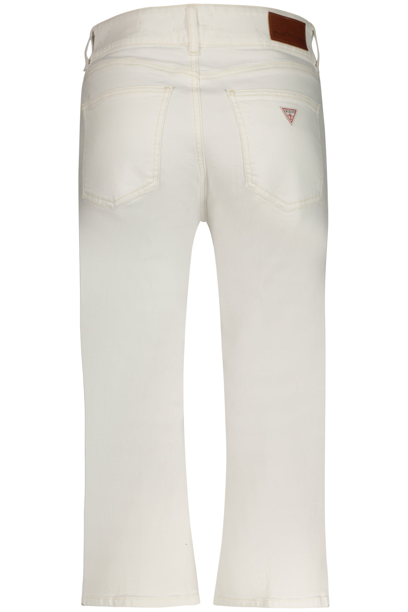 GUESS JEANS WOMEN'S WHITE JEANS CAPER-1