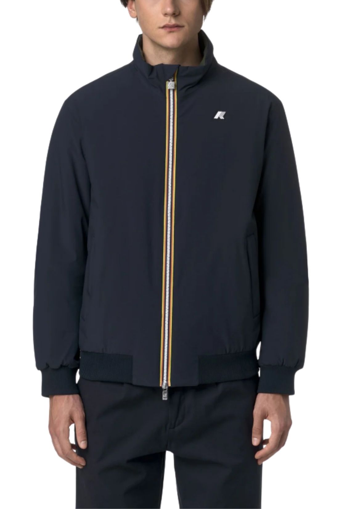 K-WAY - Men's Arsene St Warm Reversible bomber jacket-0