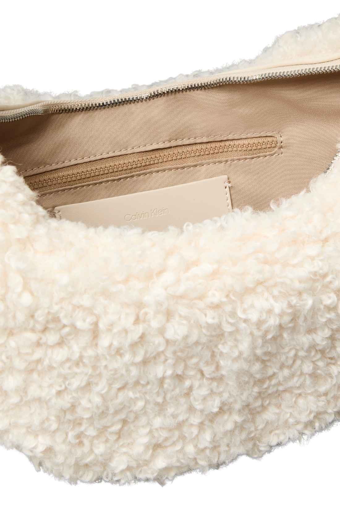 CALVIN KLEIN JEANS - Women's small sherpa bag-4