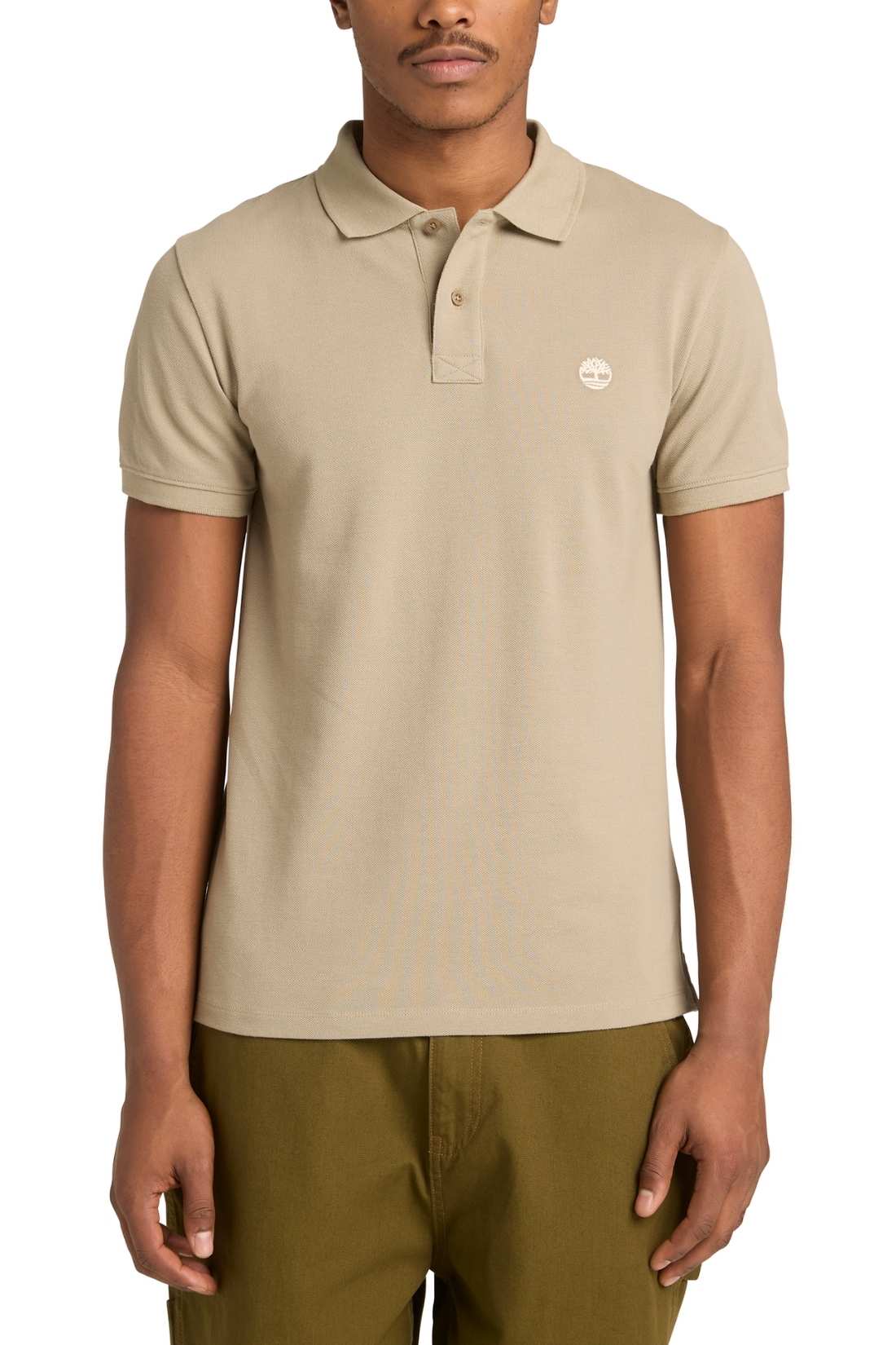 TIMBERLAND - Men's slim logo polo shirt - Size 3XL-0