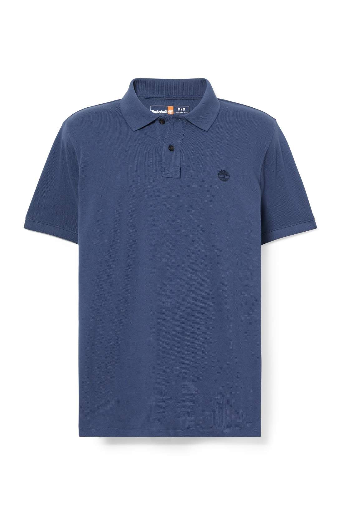 TIMBERLAND - Men's regular polo shirt with logo collar - Size 3XL-9