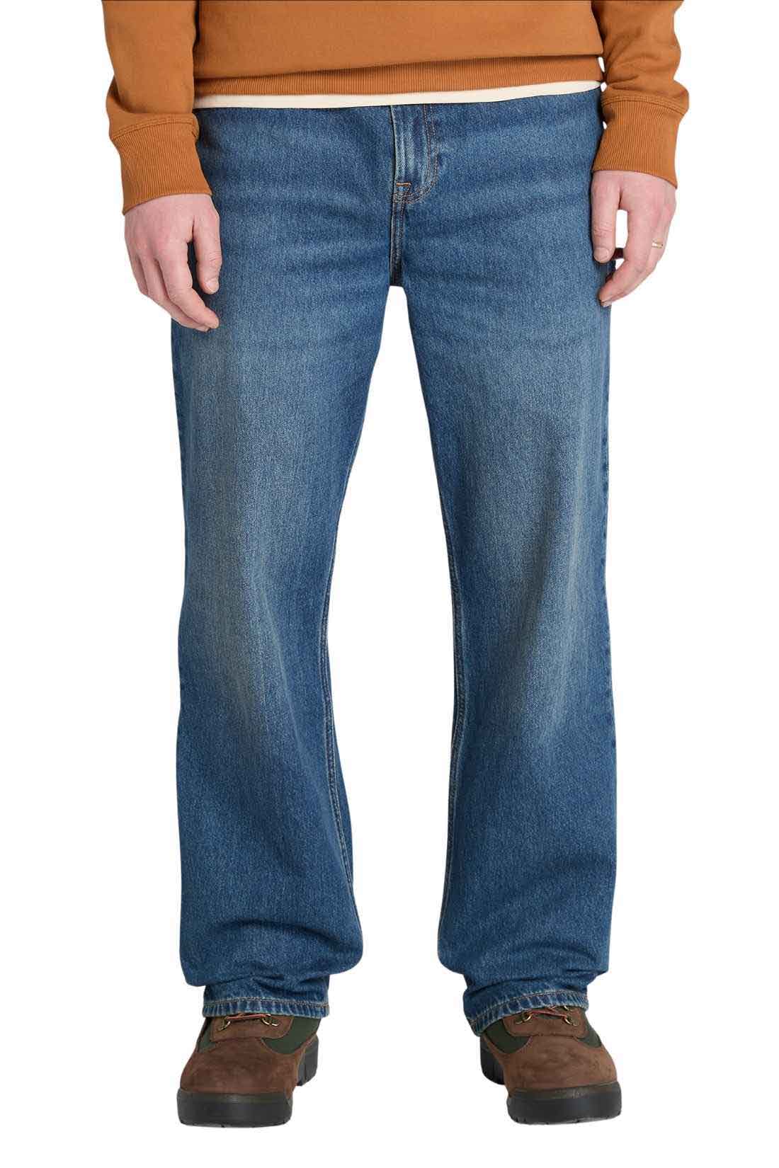 TIMBERLAND - Men's Sandown jeans with embroidery logo-0