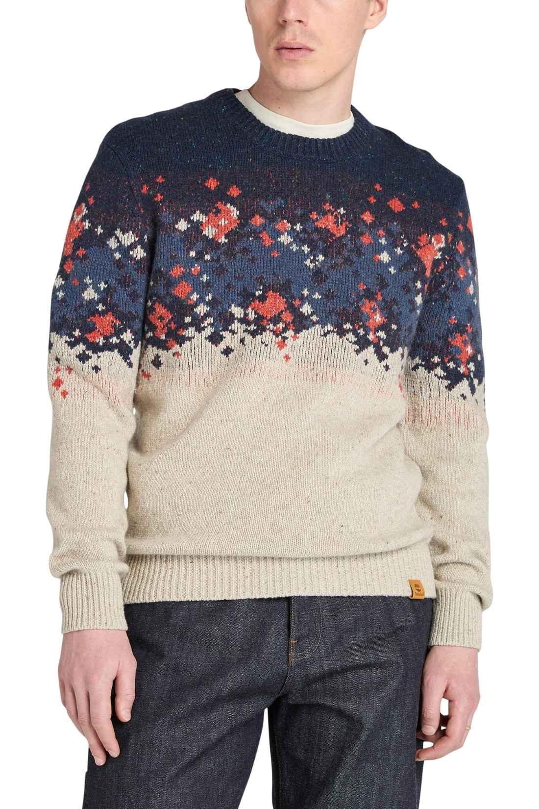 TIMBERLAND - Men's Fair Isle sweater - Size L-0