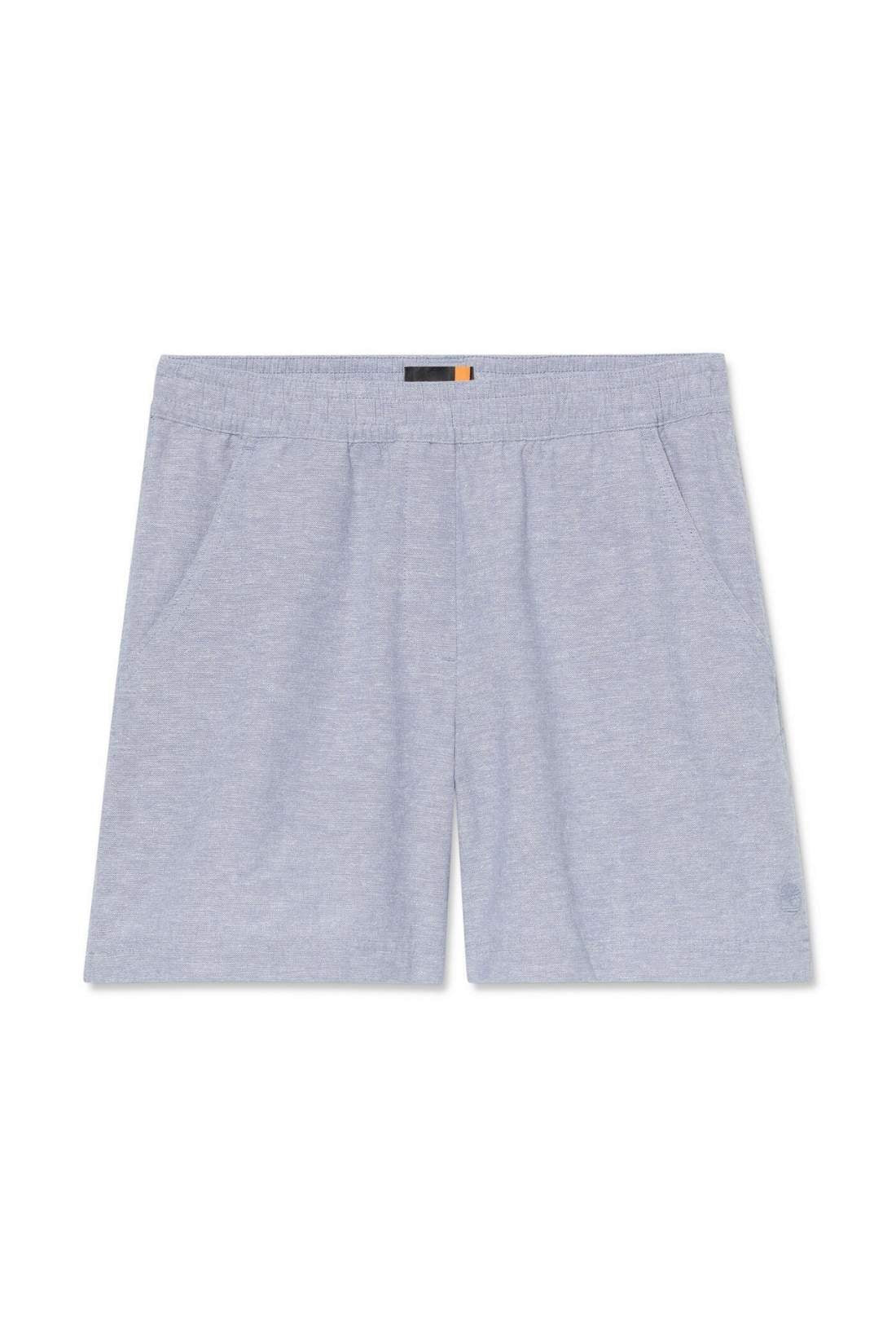 TIMBERLAND - Women's regular shorts in linen blend - Size XL-7