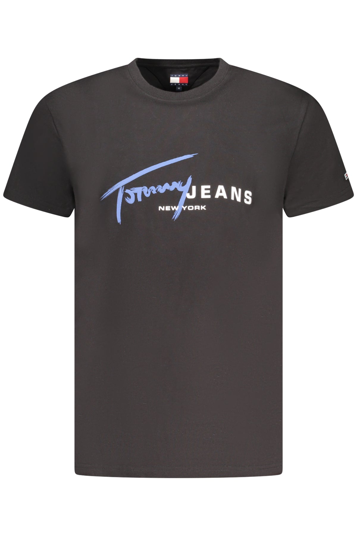 TOMMY HILFIGER SHORT SLEEVE T-SHIRT MEN BLACK-0