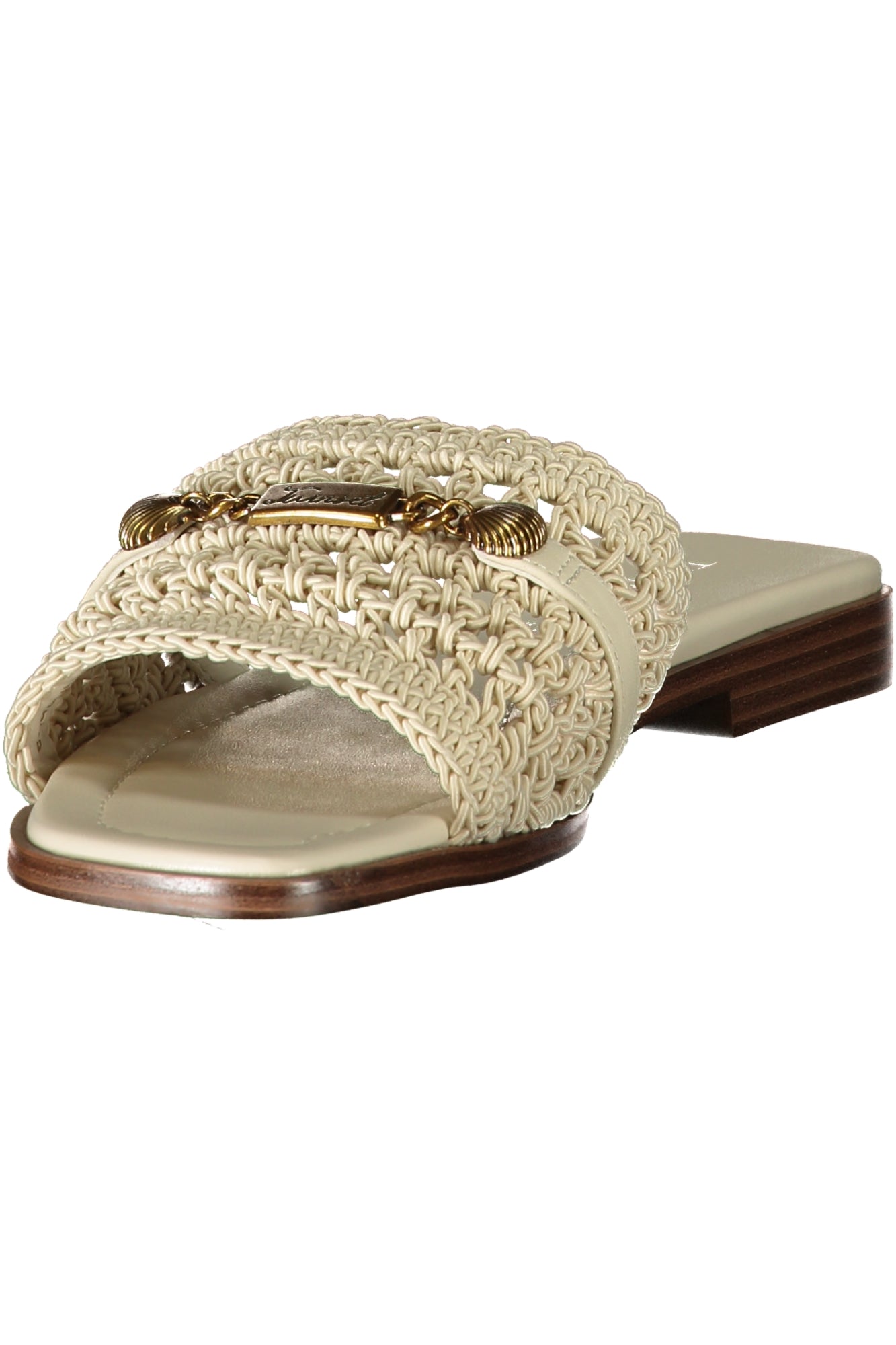 TWINSET WOMEN'S BEIGE SANDALS-2