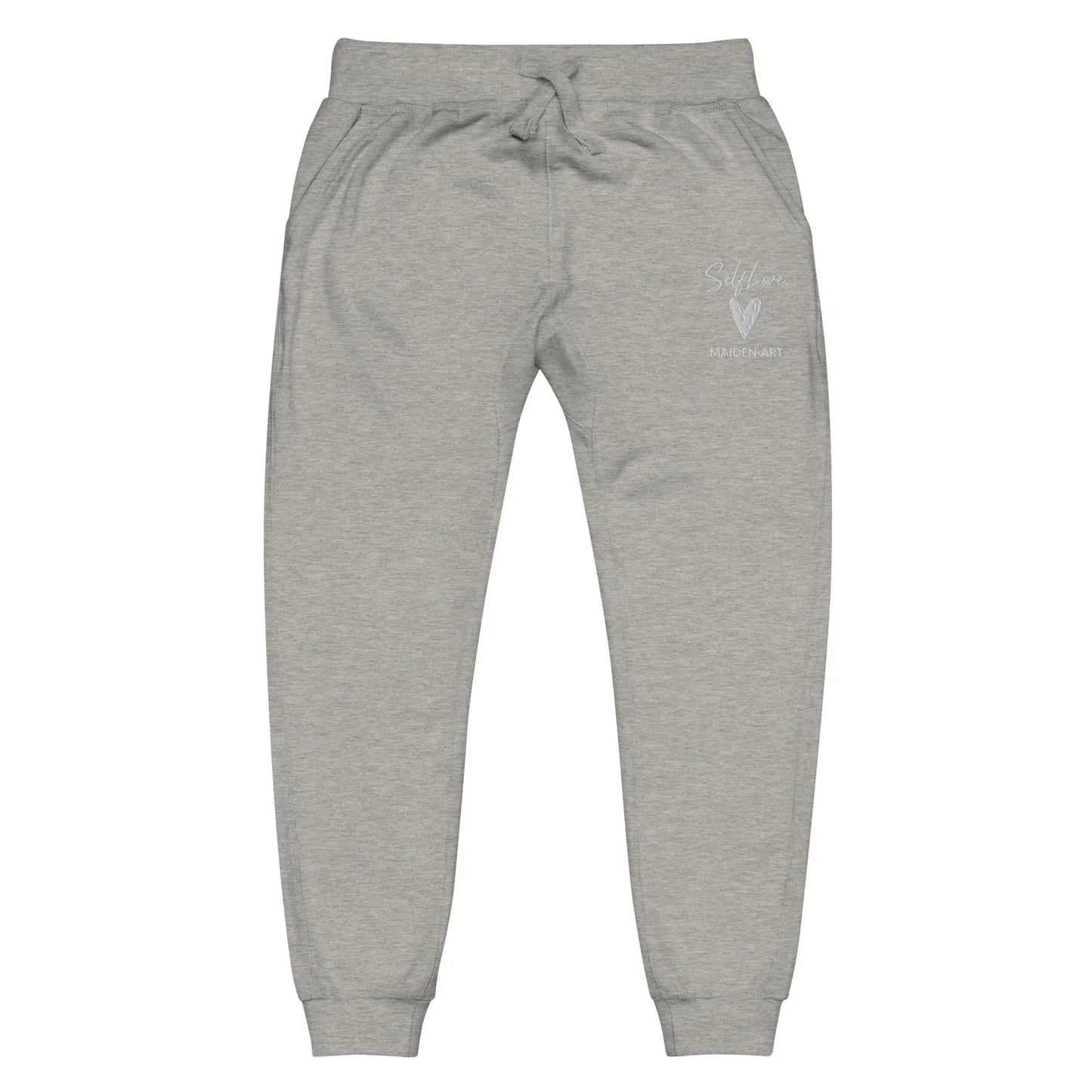 Self Love Unisex fleece sweatpants with Embroidery fashion sweatpants-9