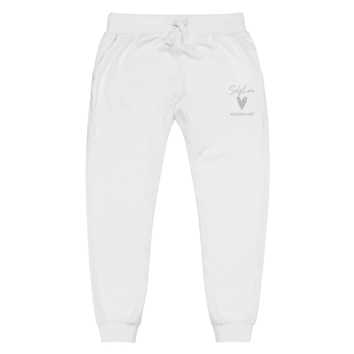 Self Love Unisex fleece sweatpants with Embroidery fashion sweatpants-10