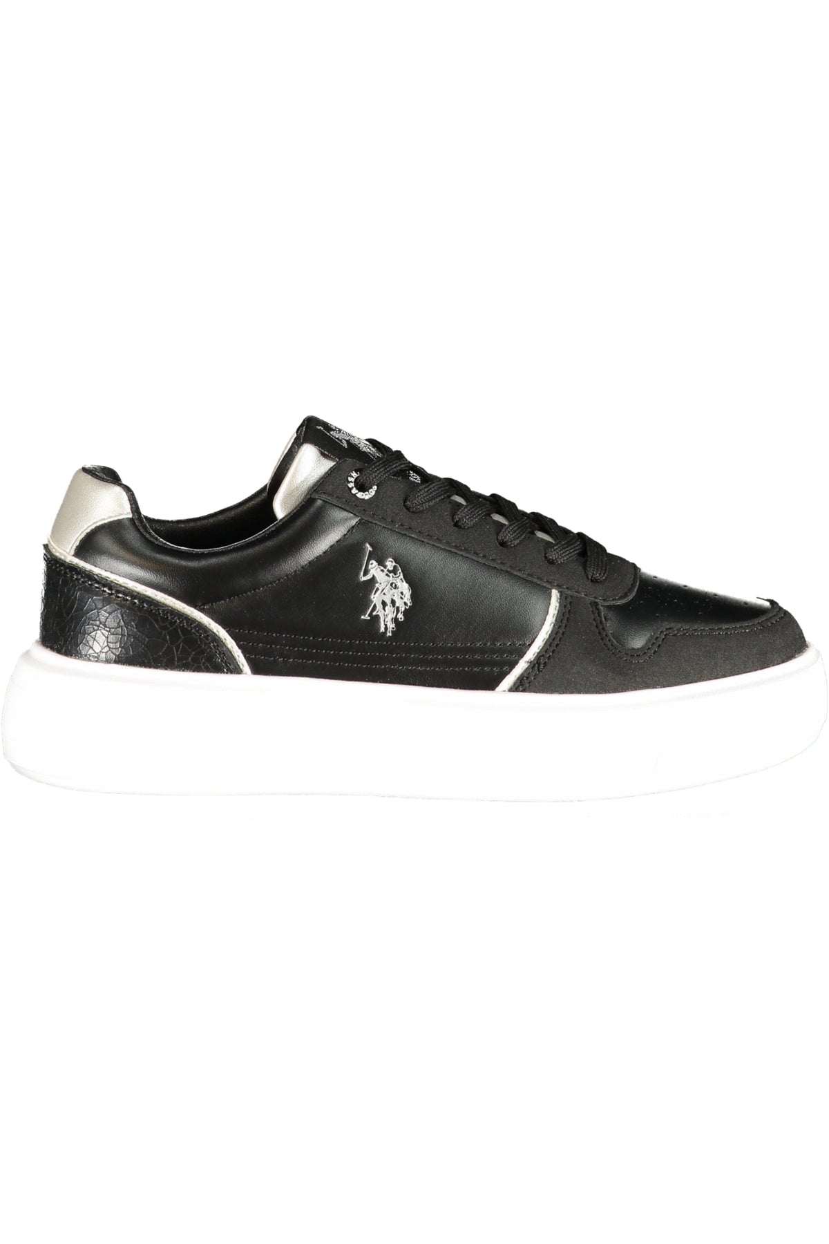 US POLO ASSN. WOMEN'S BLACK SPORTS FOOTWEAR-0