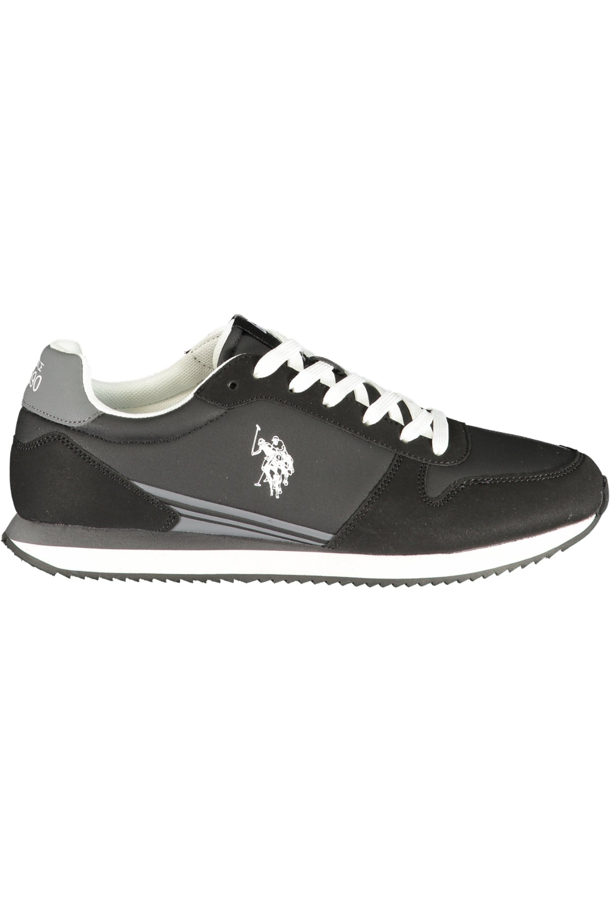 US POLO ASSN. MEN'S BLACK SPORTS FOOTWEAR-0