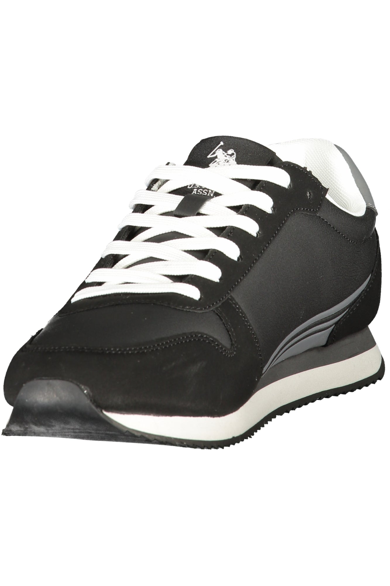 US POLO ASSN. MEN'S BLACK SPORTS FOOTWEAR-2