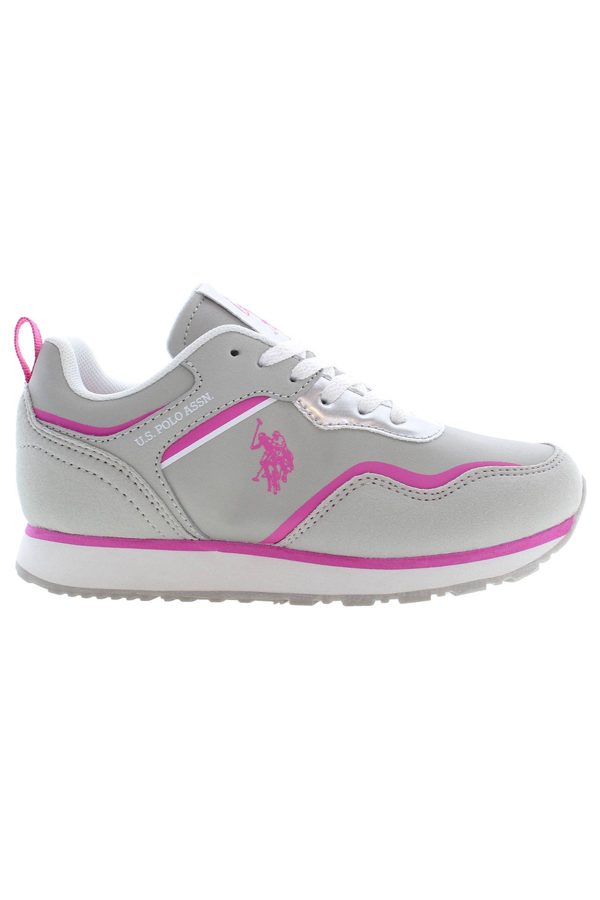 US POLO ASSN. GIRLS' GRAY SPORTS FOOTWEAR-0