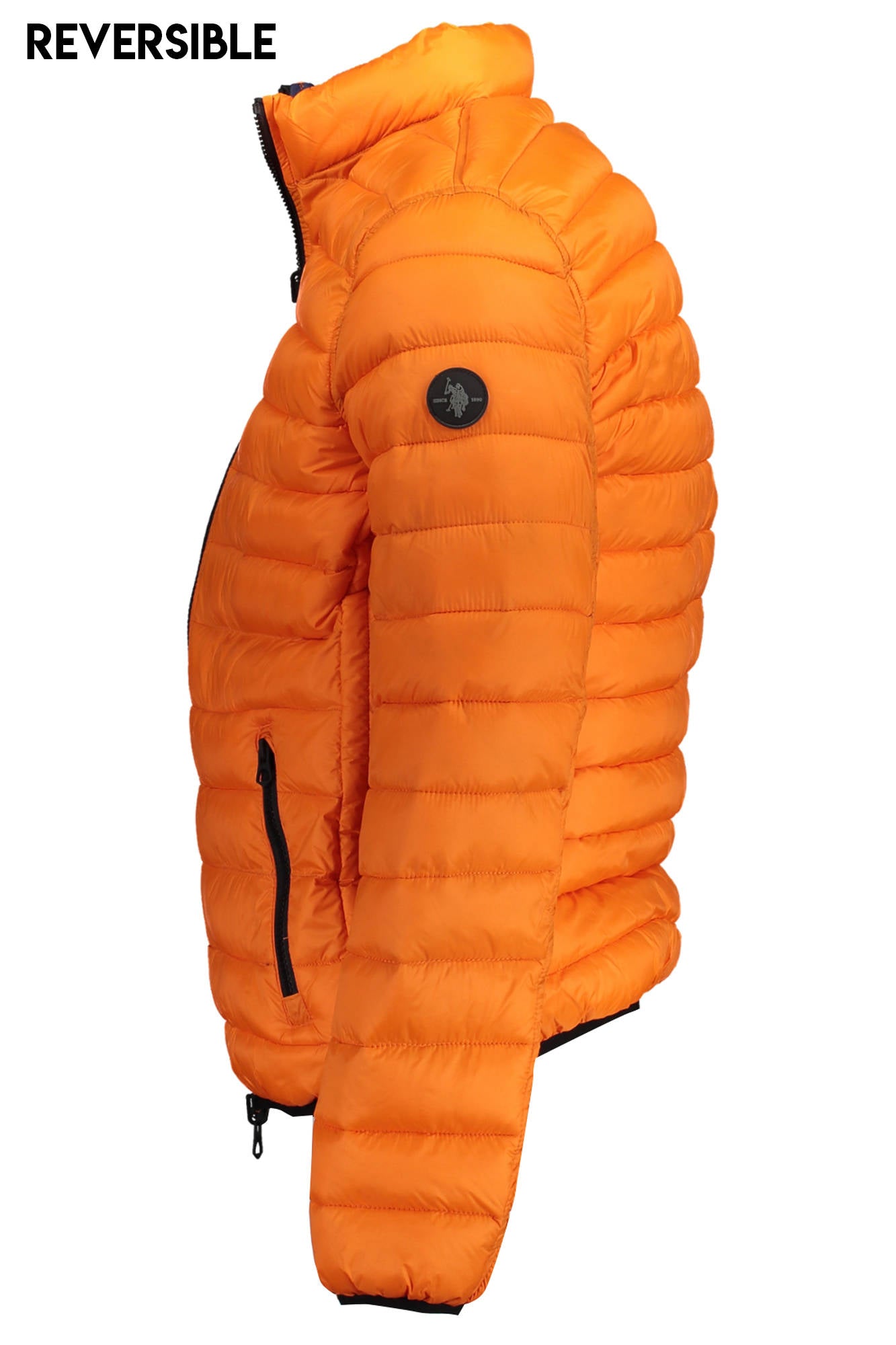 US POLO ASSN. MEN'S ORANGE JACKET-2