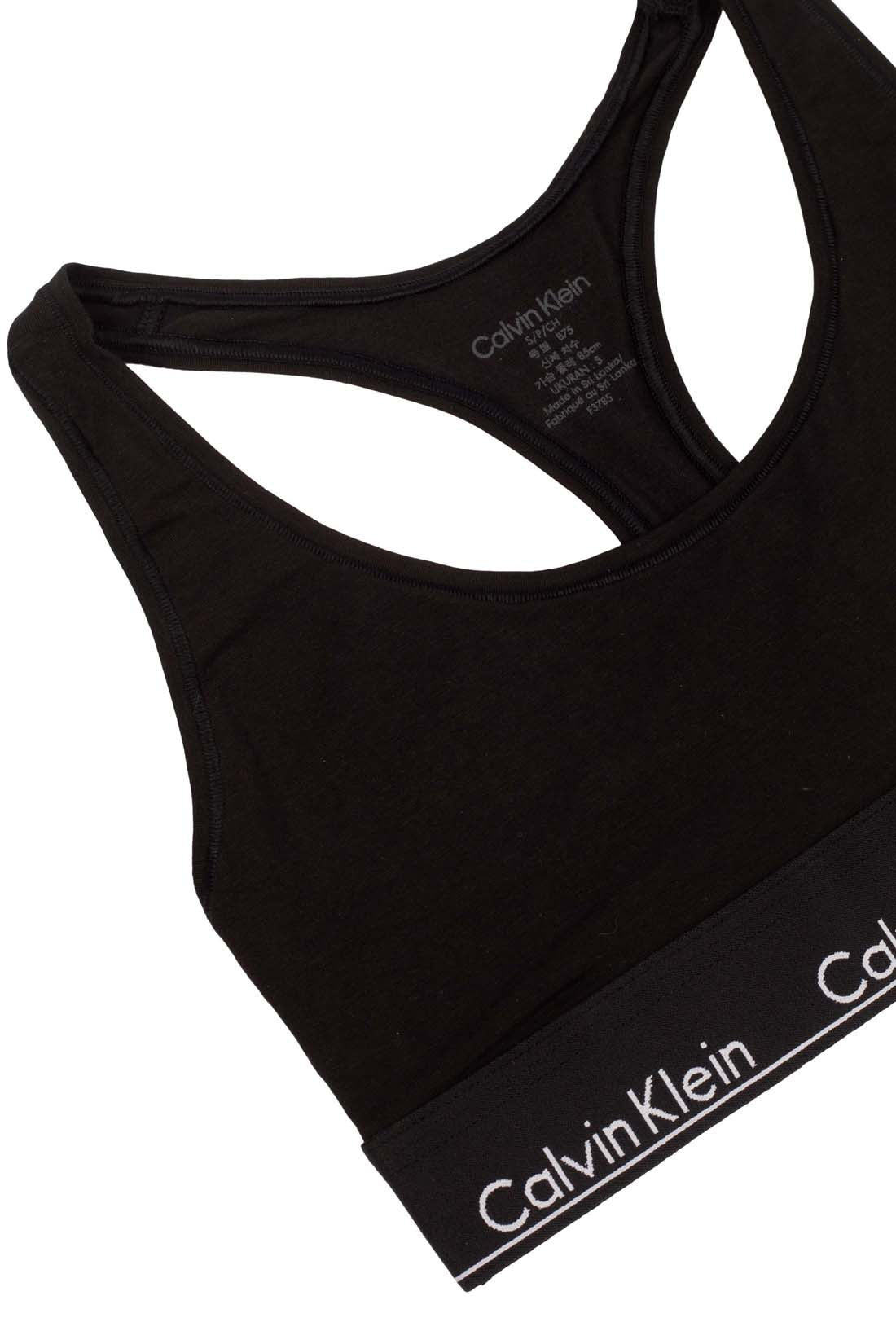 CALVIN KLEIN JEANS - Women's logo bralette-7