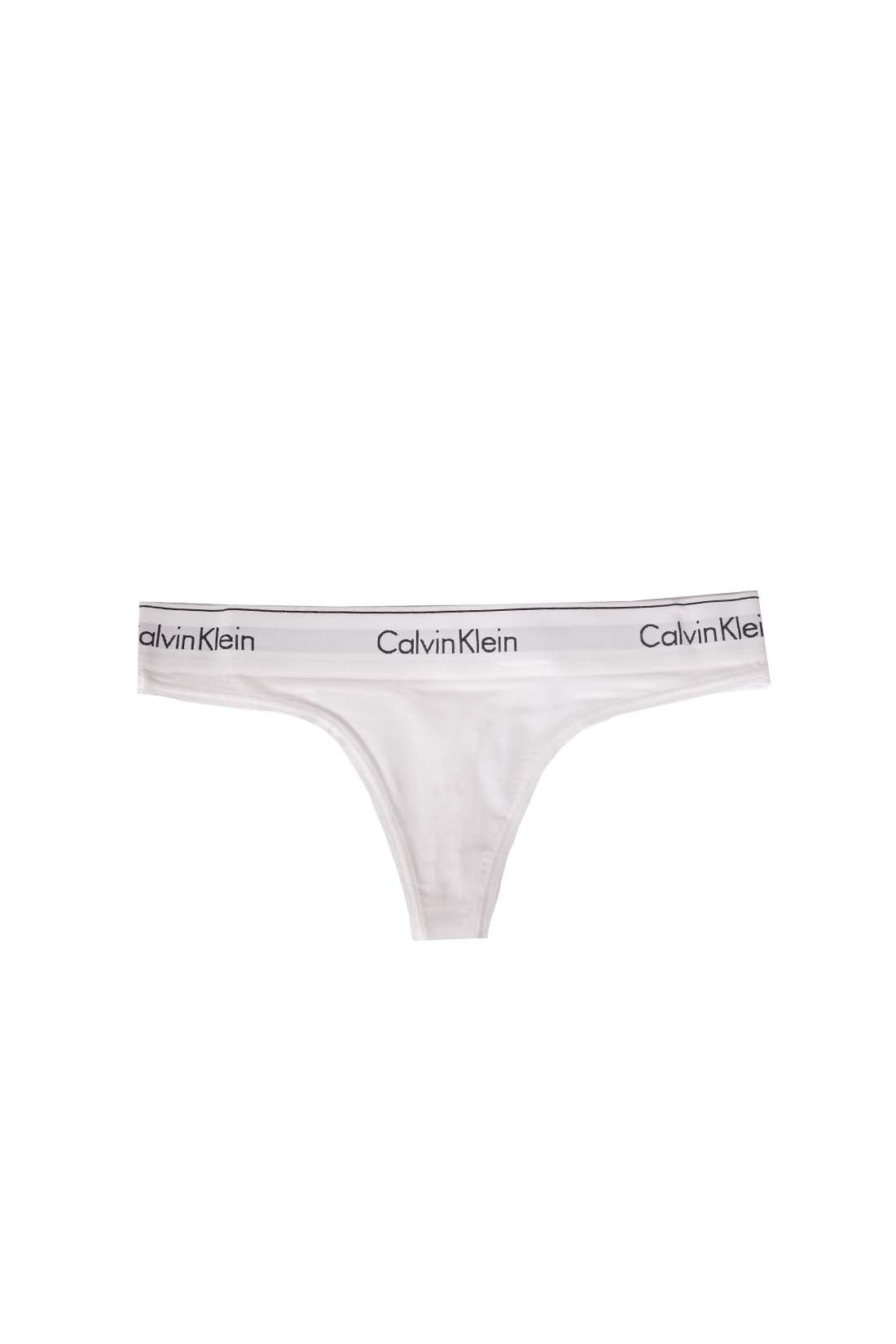 CALVIN KLEIN - Women's thong with logo  - Size XS-3