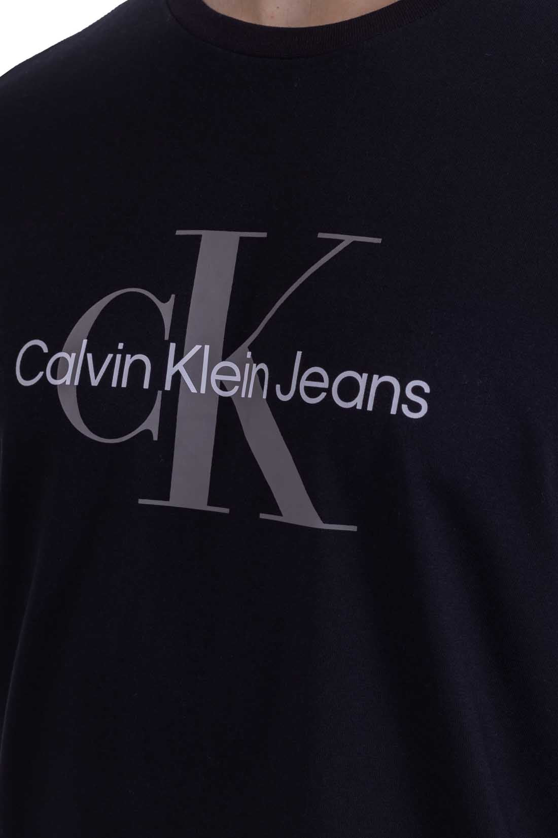 CALVIN KLEIN JEANS - Men's T-shirt in recycled cotton  - Size XL-8