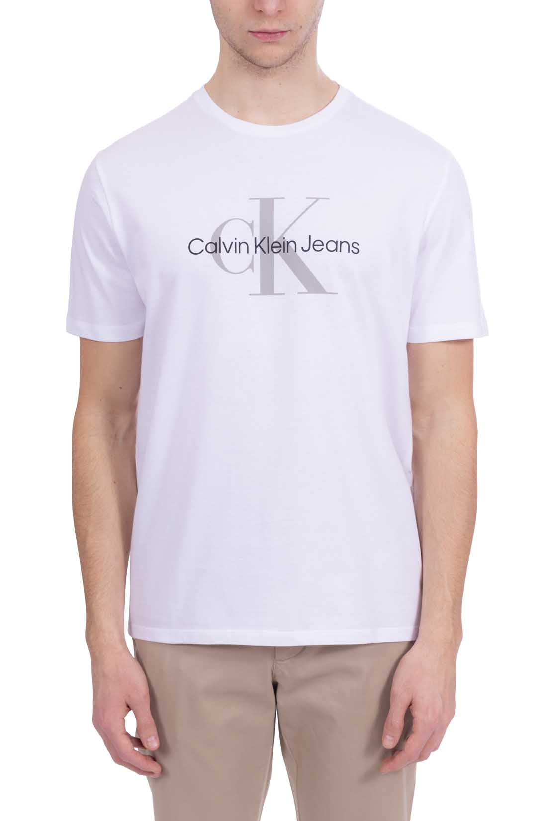 CALVIN KLEIN JEANS - Men's T-shirt in recycled cotton  - Size XL-31