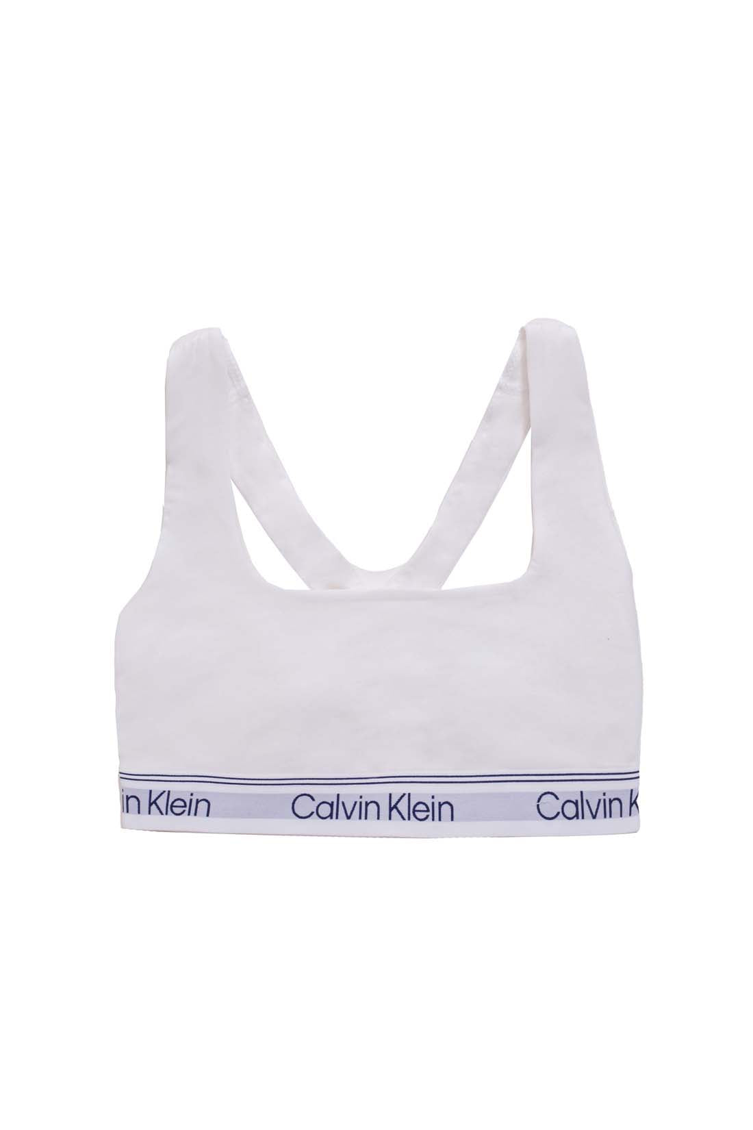 CALVIN KLEIN - Women's essential unpadded bralette  - Size XL-1