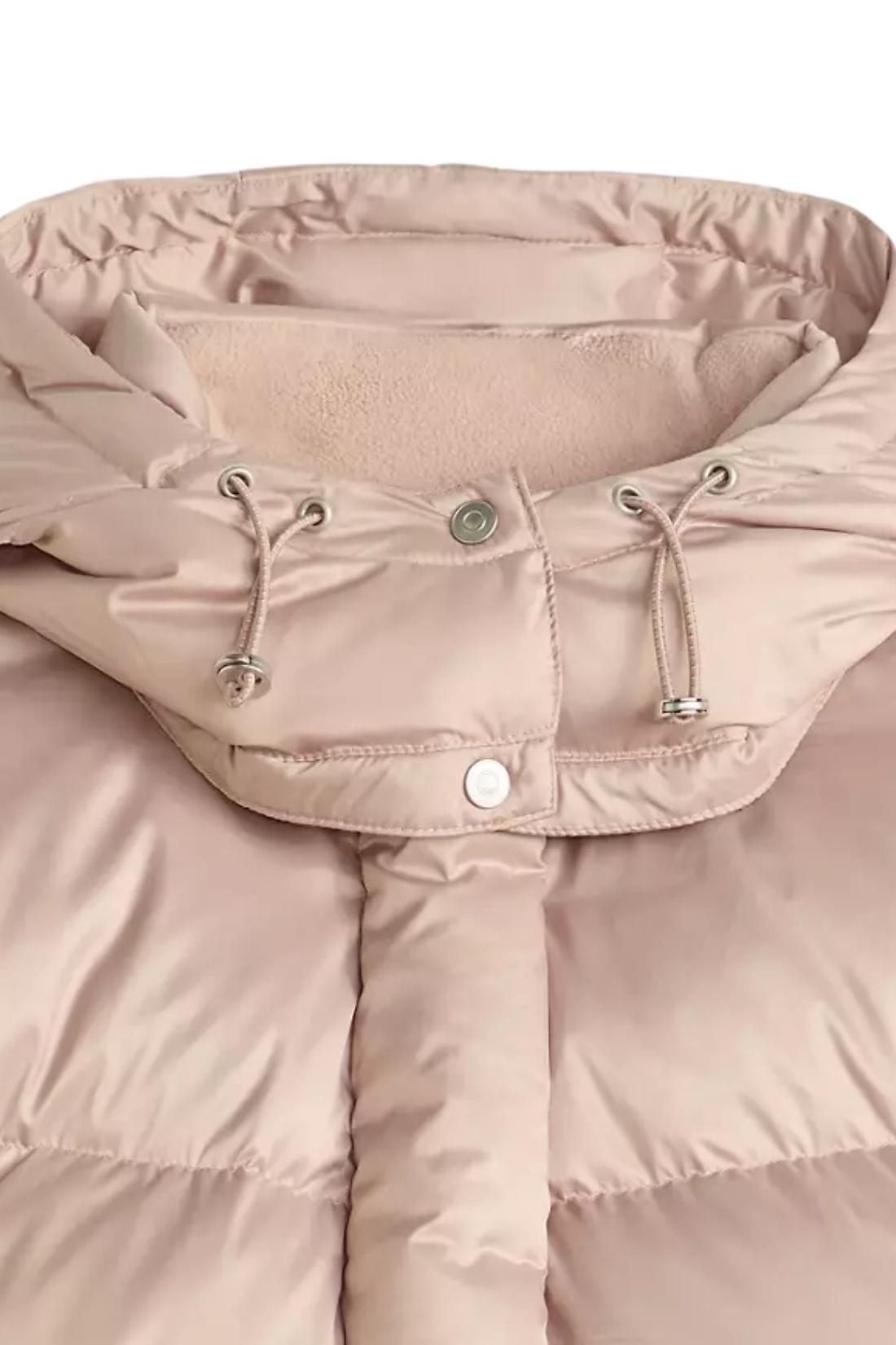 LEVI'S - Women's padded crop Western Bubble down jacket-5