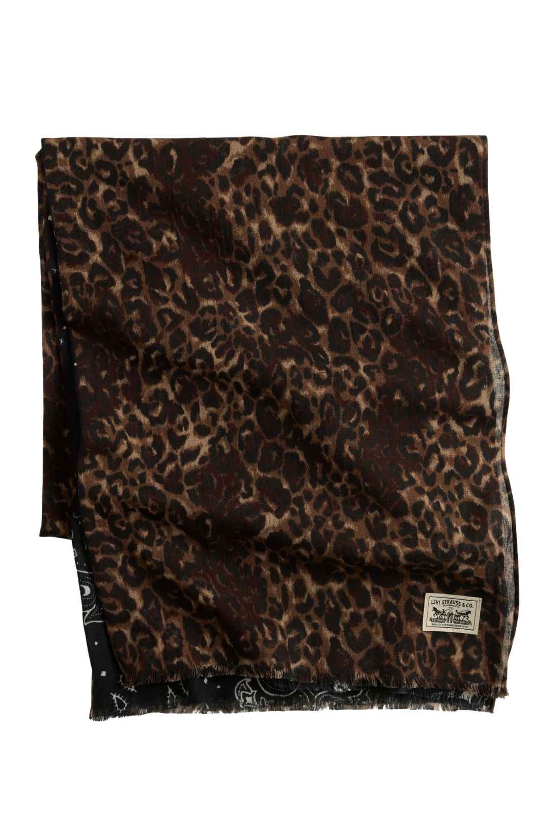 LEVI'S - Women's scarf with contrasting details-1