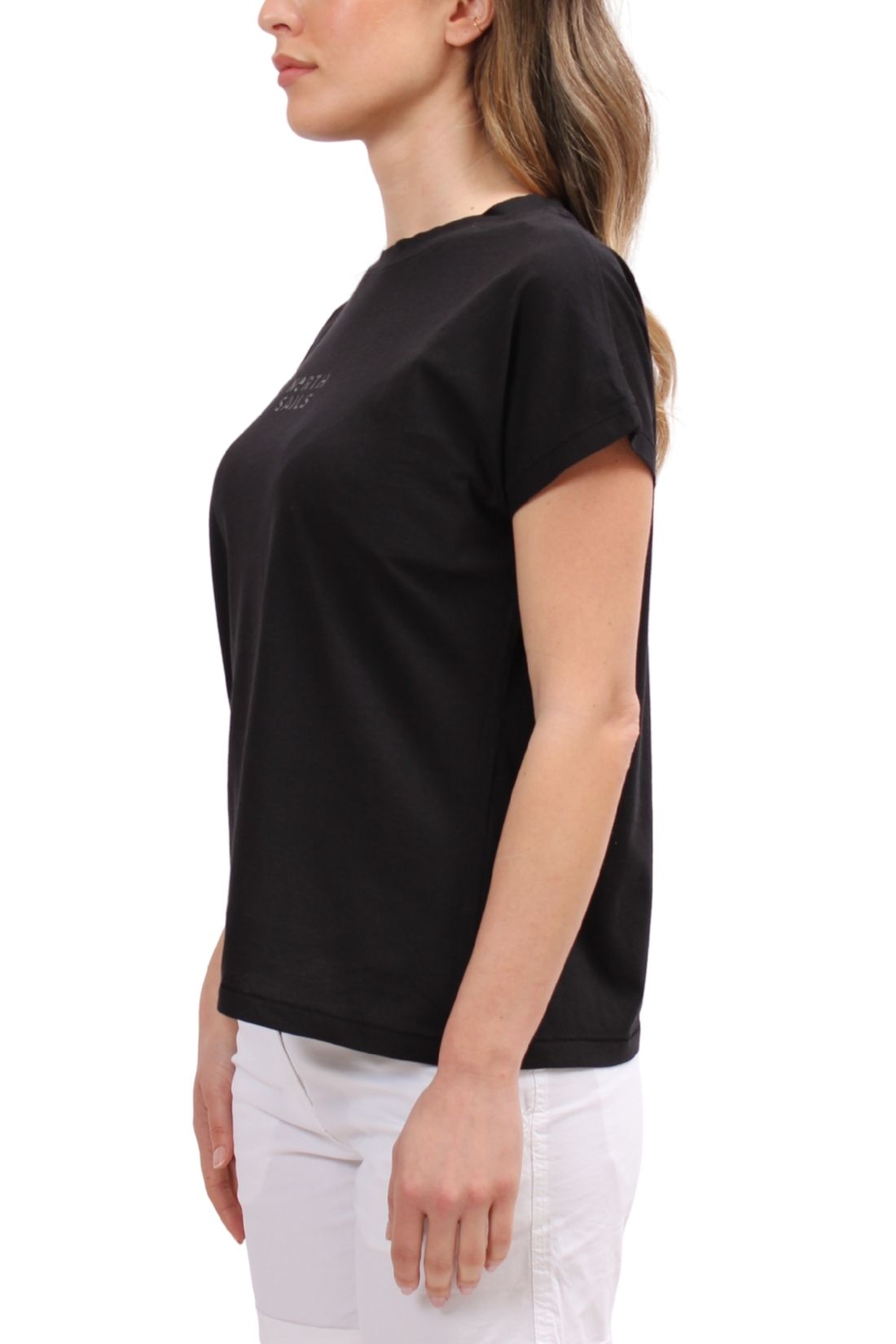 NORTH SAILS - Women's relaxed cotton T-shirt with logo-1