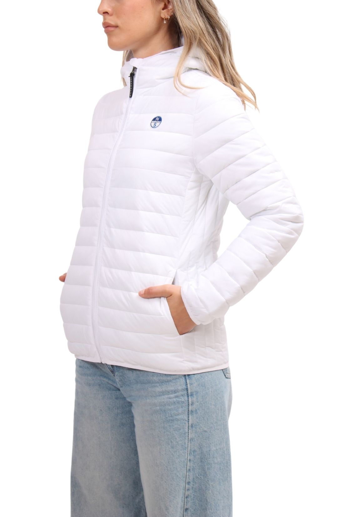 NORTH SAILS - Women's logo Linette down jacket  - Size XL-1