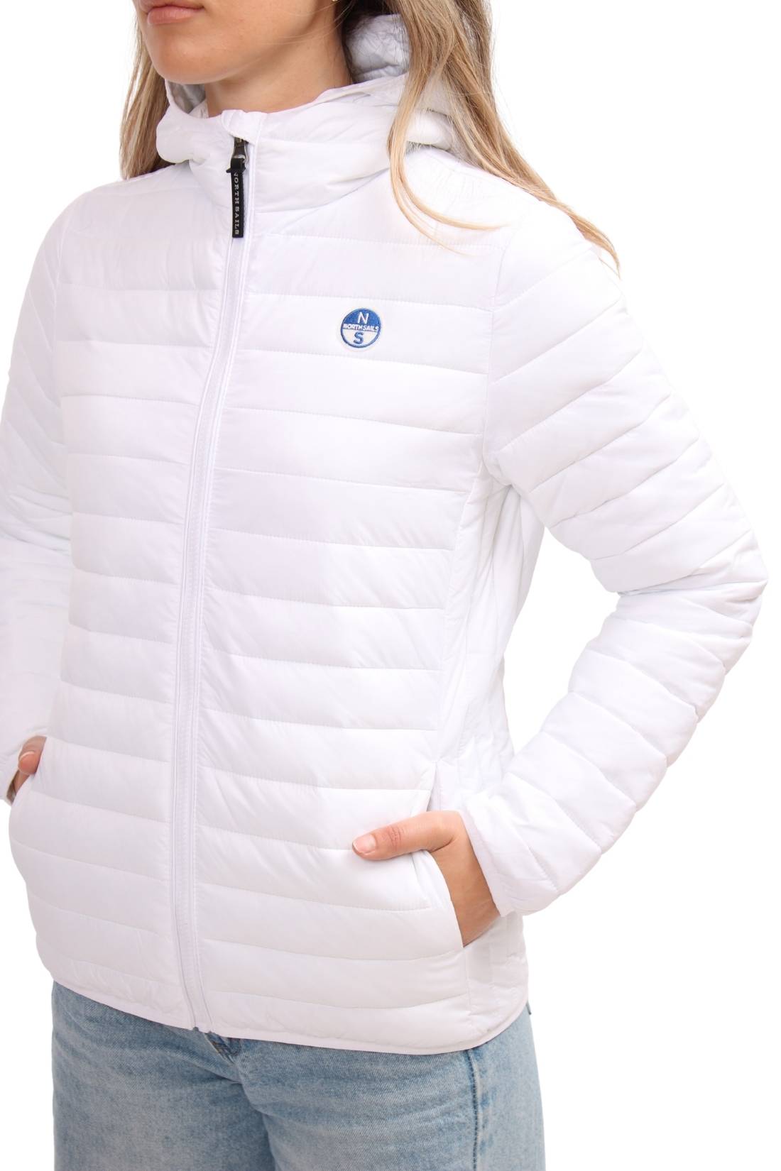 NORTH SAILS - Women's logo Linette down jacket  - Size XL-3