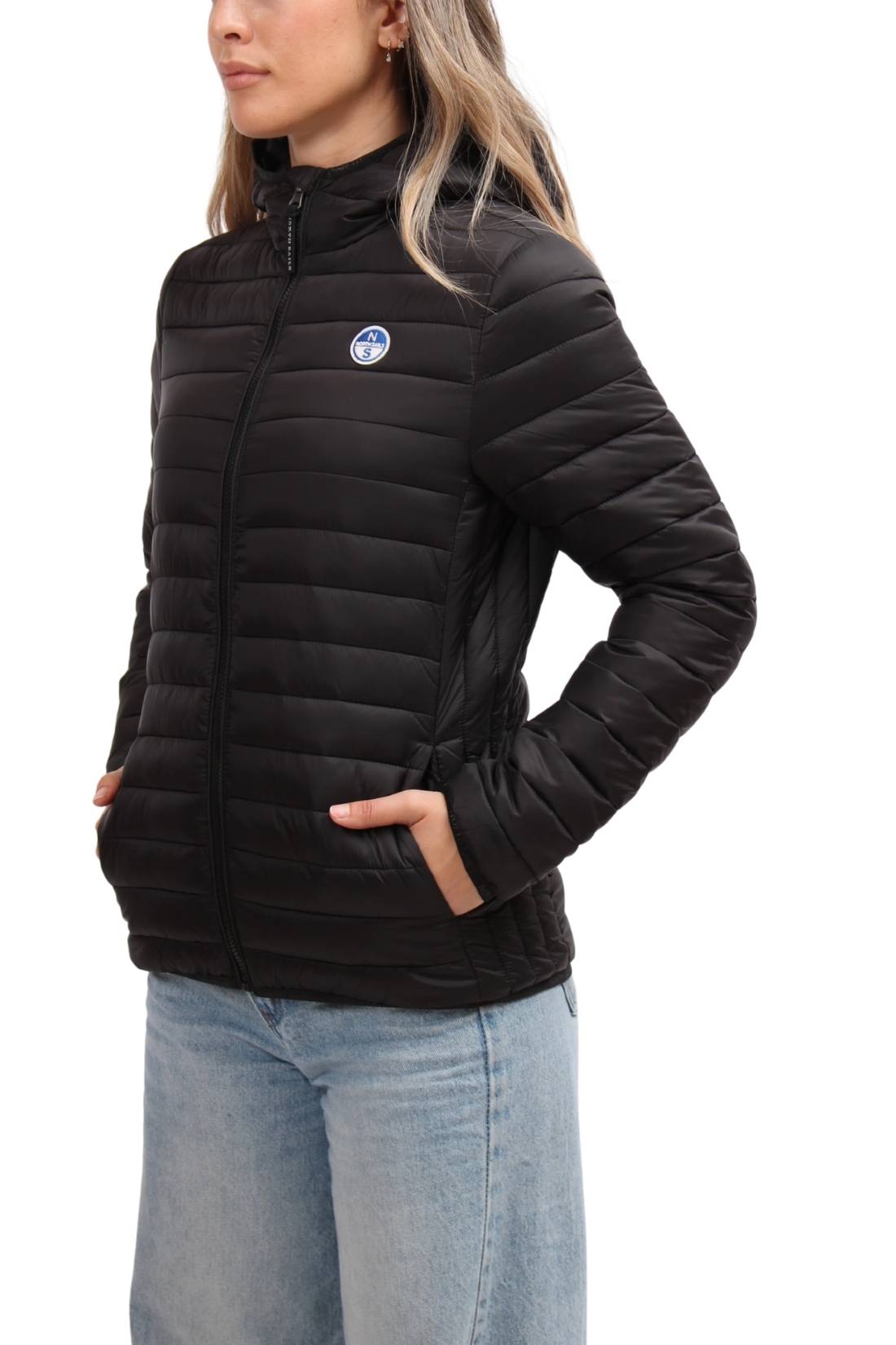 NORTH SAILS - Women's logo Linette down jacket  - Size XL-11