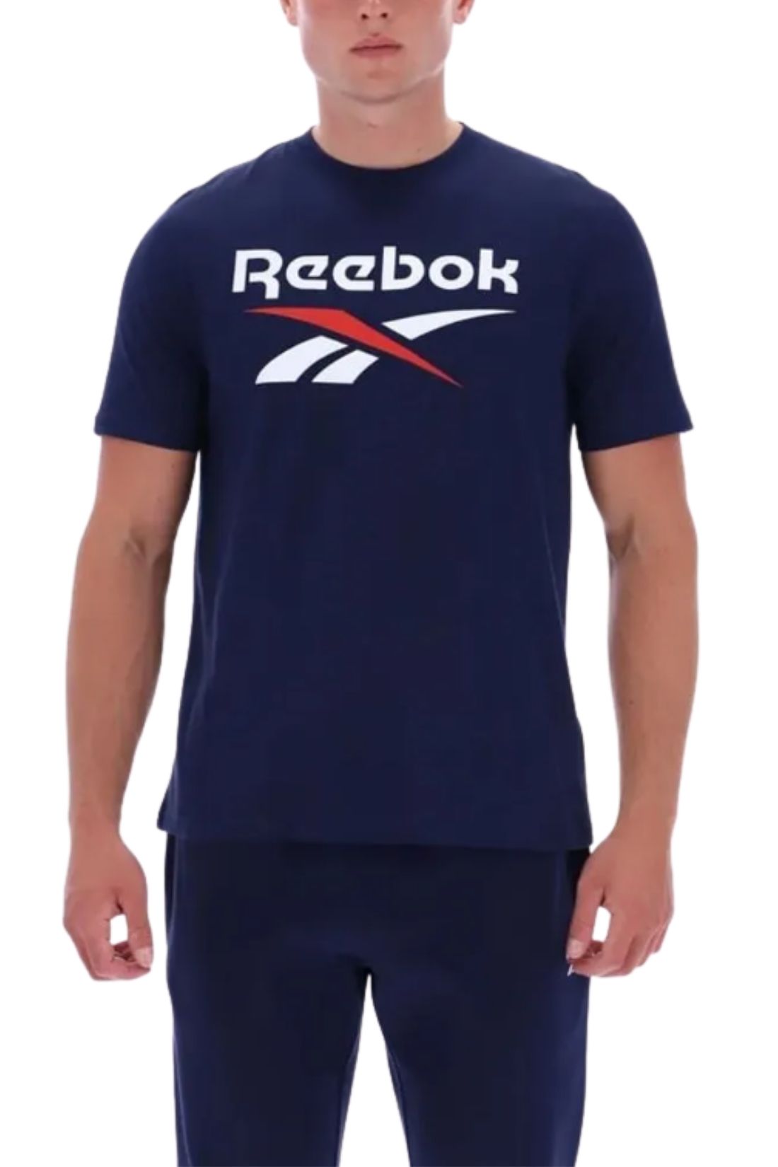REEBOK - Men's Bruno Big Logo T-shirt  - Size XL-6