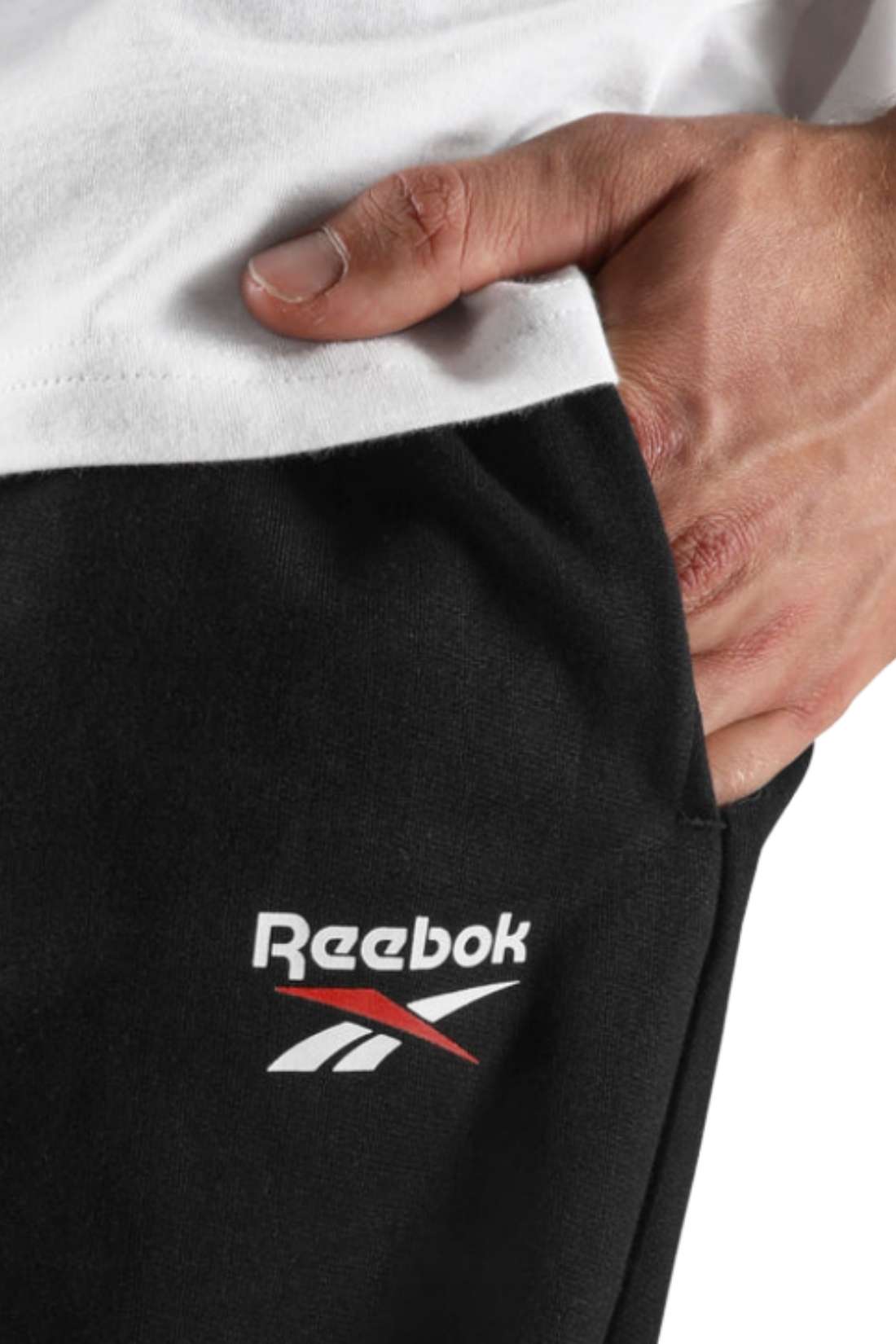 REEBOK - Men's Small Logo sporty trousers  - Size XL-2