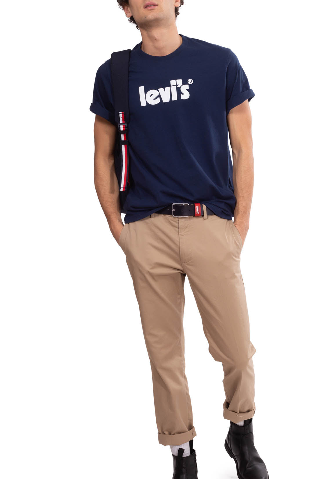 LEVI'S - Men's relaxed poster logo T-shirt - Size M-11