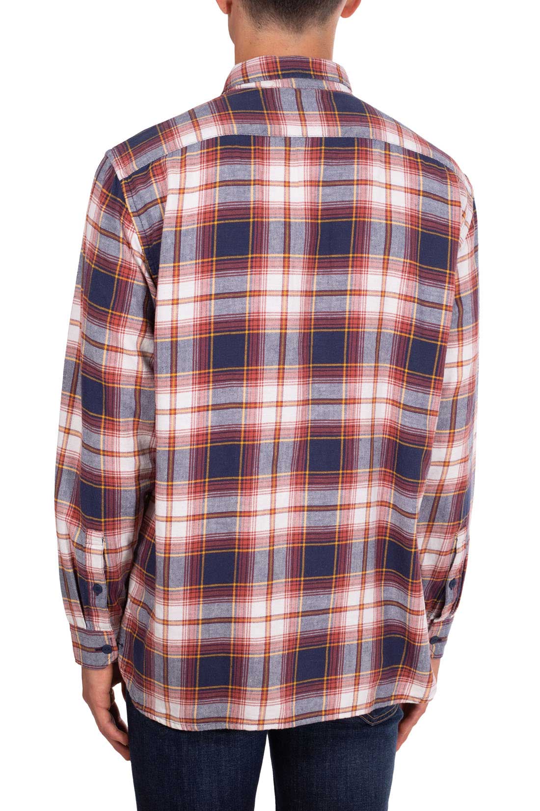 LEVI'S - Camicia uomo worker in cotone e canapa - Taglia XXL-6