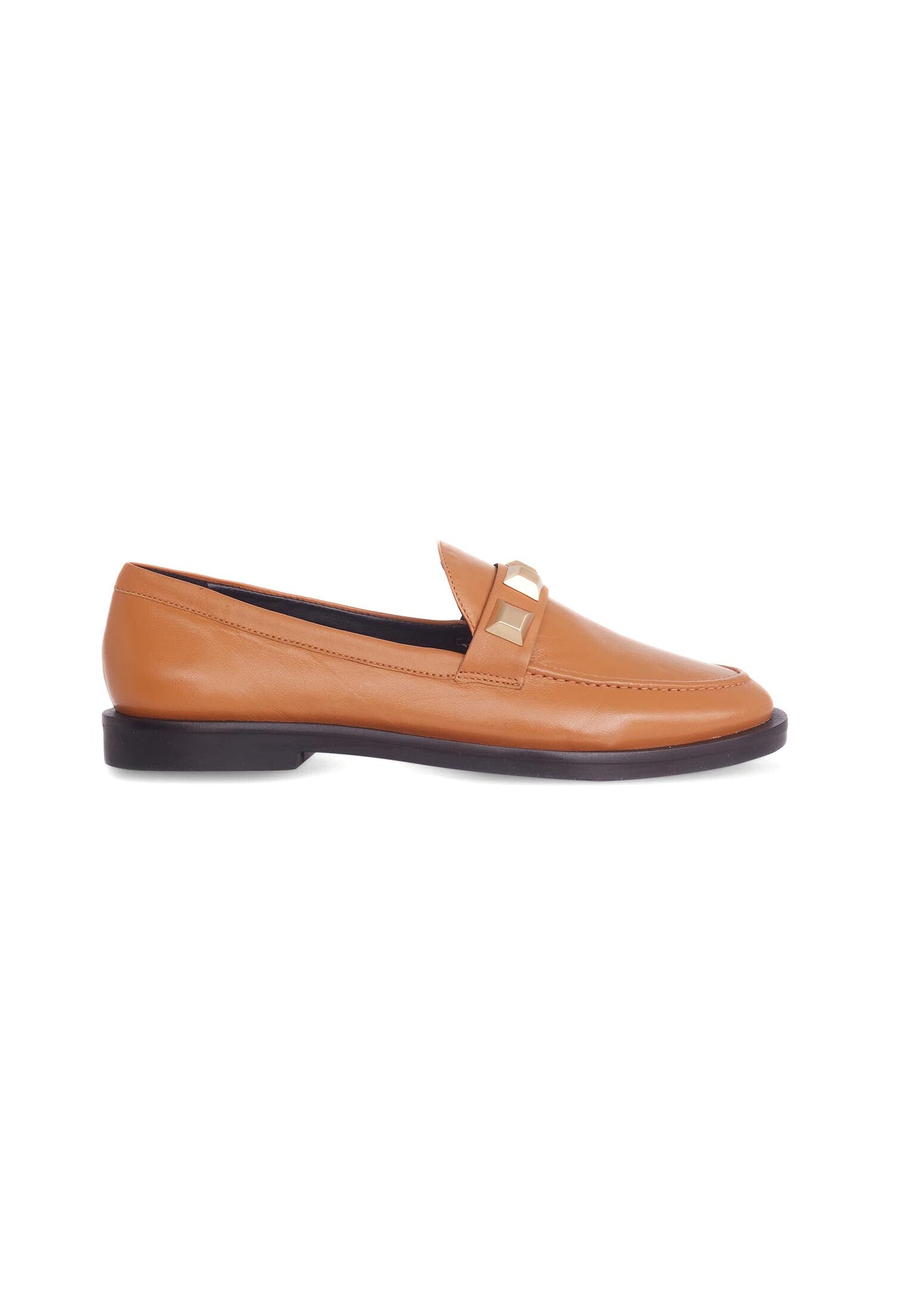 Mangará Atelier loafers til kvinder – med nitter og hæl