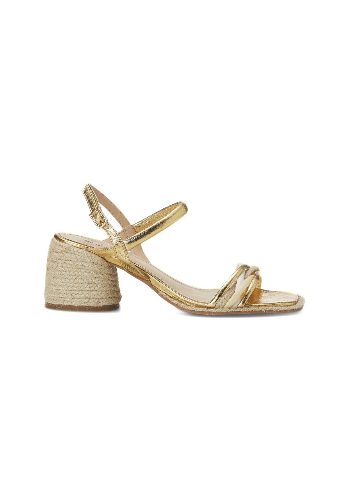 Mangará Atelier sandaler til kvinder – med raffia blokhæl