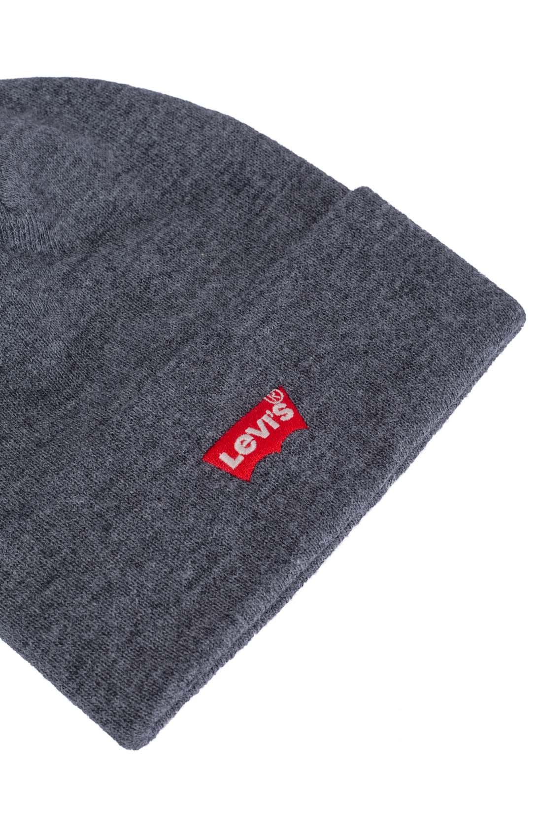 LEVI'S - Men's beanie with small Batwing logo  - Size One size-6