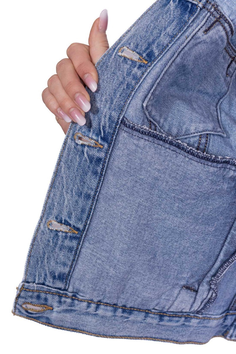 LEVI'S - Women's stone wash trucker jacket - Size-29